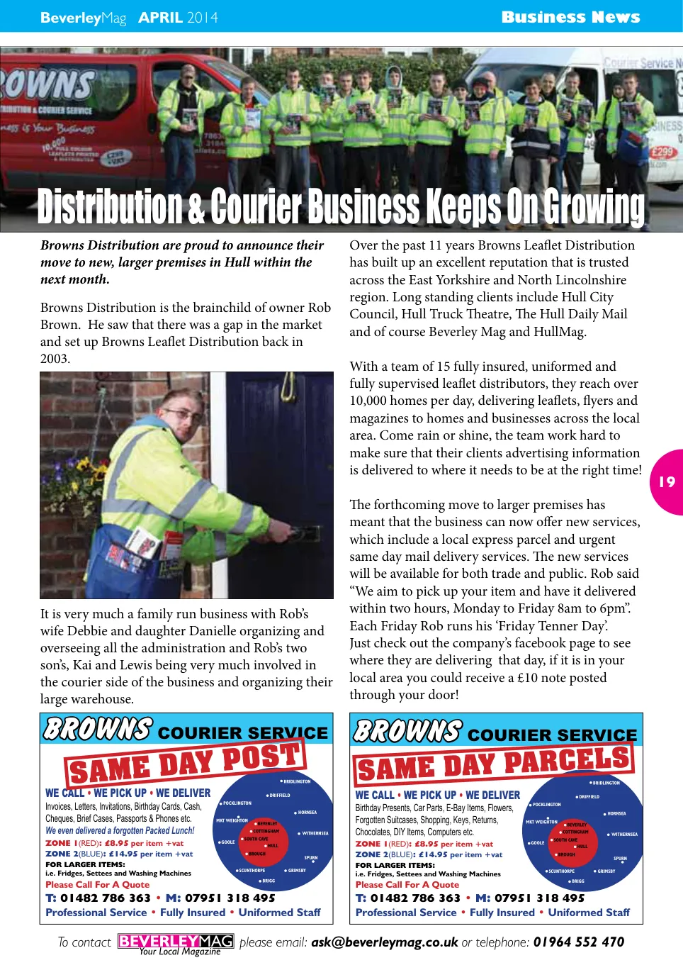 Beverley Magazine — April 2014 — Page 19 of 32