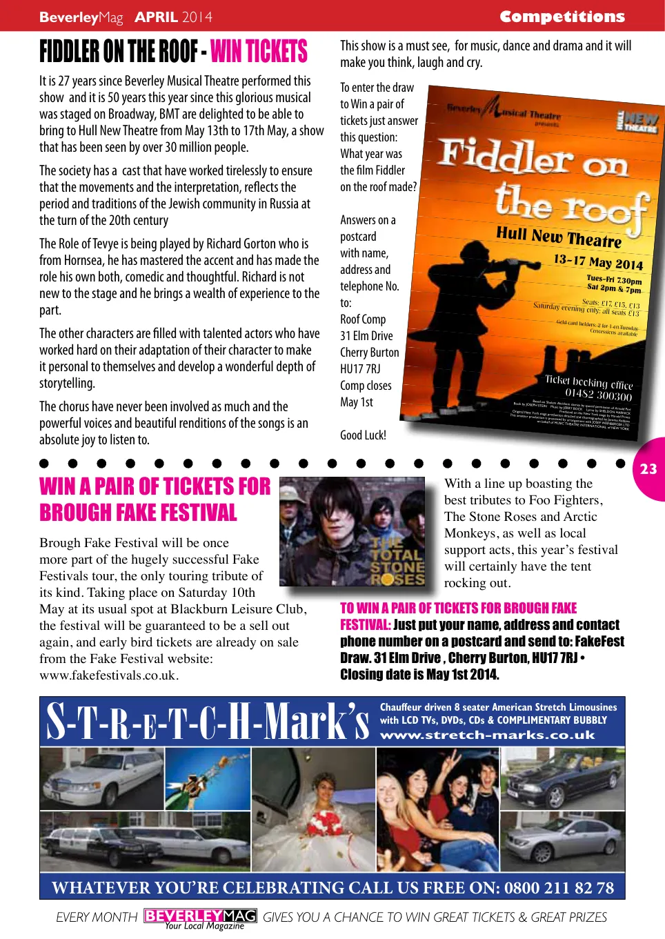 Beverley Magazine — April 2014 — Page 23 of 32