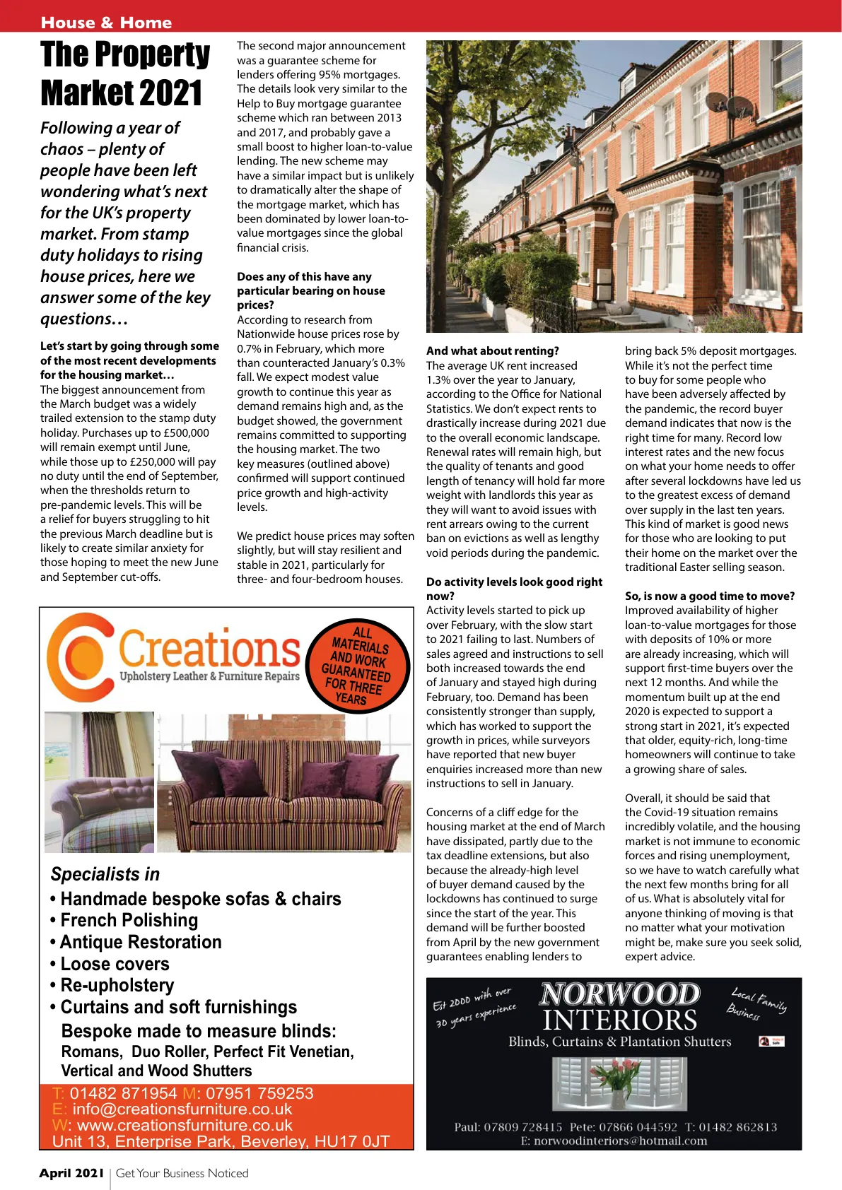 Beverley Magazine — April 2021 — Page 12 of 36