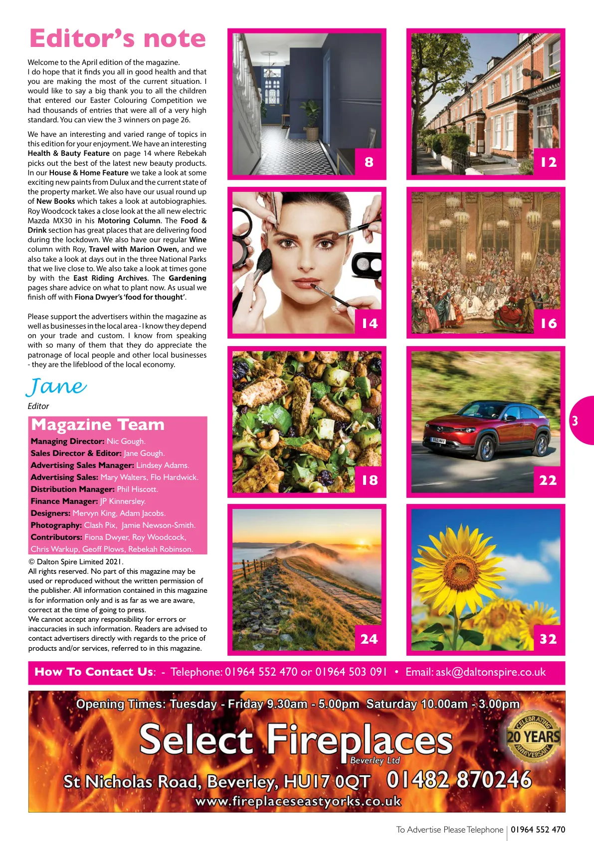 Beverley Magazine — April 2021 — Page 3 of 36