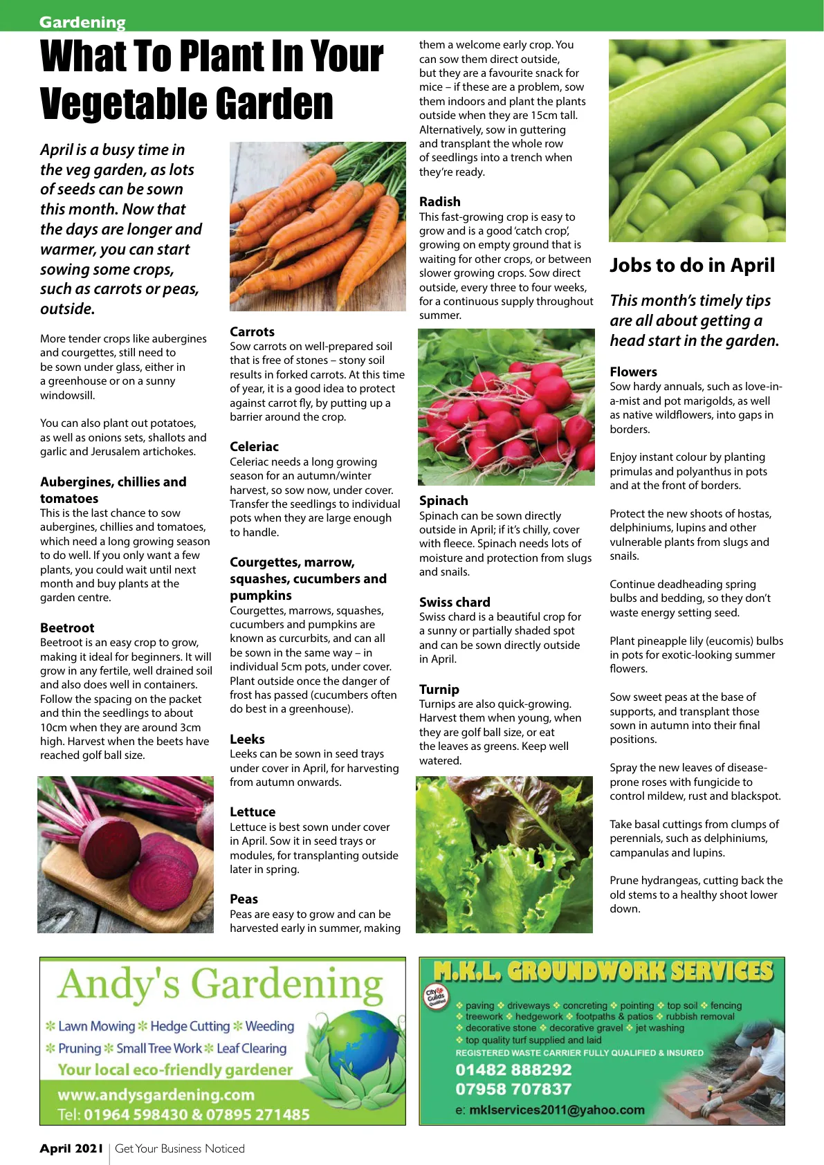 Beverley Magazine — April 2021 — Page 32 of 36