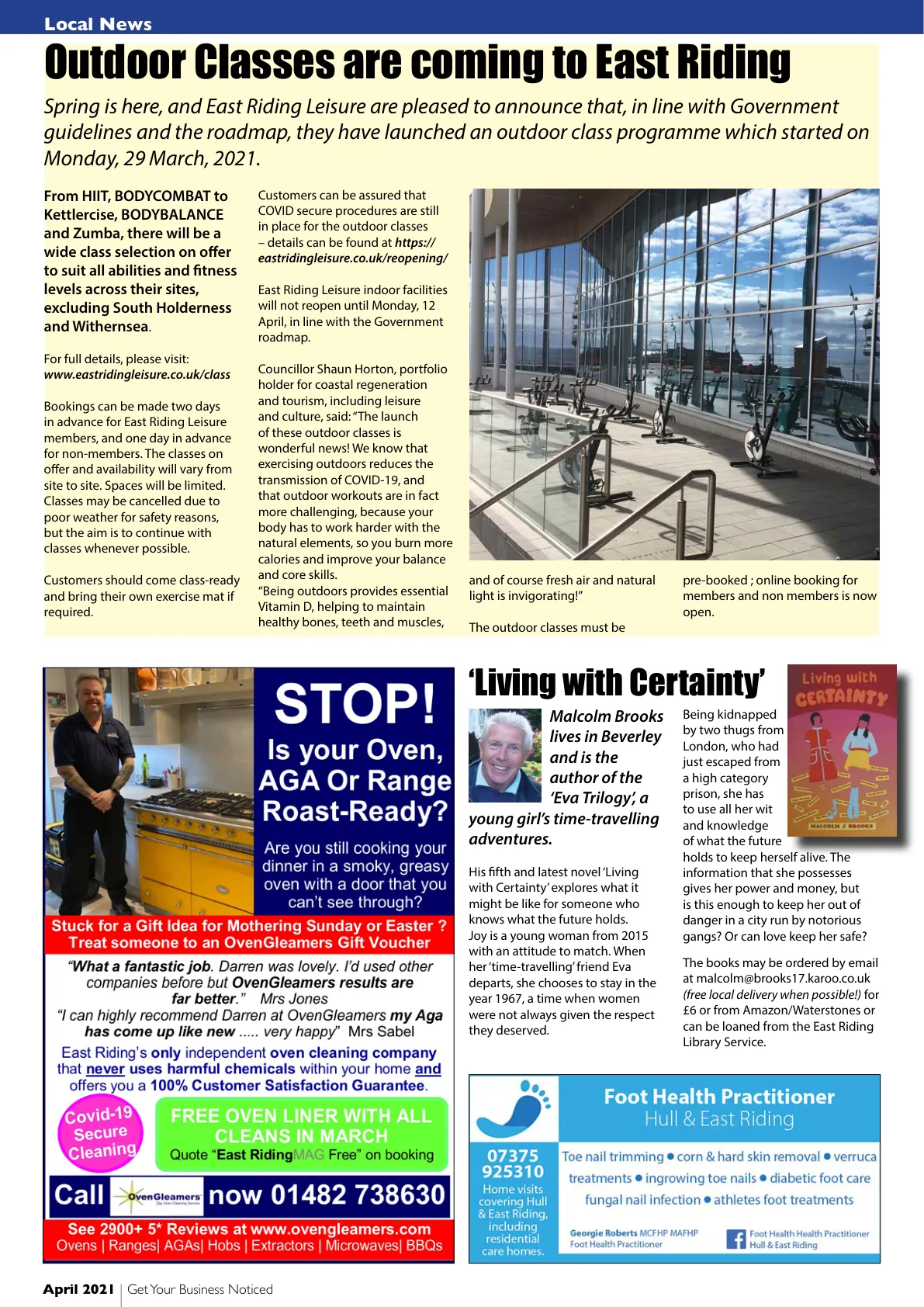 Beverley Magazine — April 2021 — Page 4 of 36