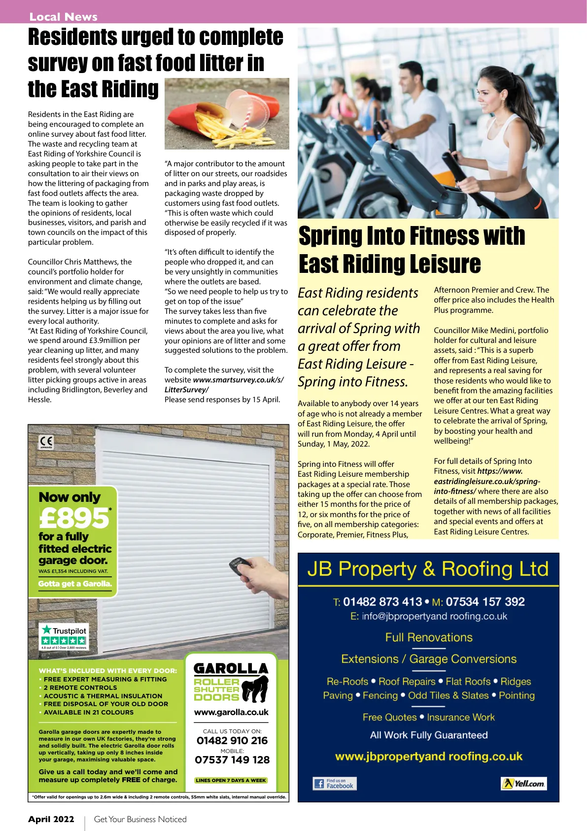 Beverley Magazine — April 2022 — Page 22 of 36