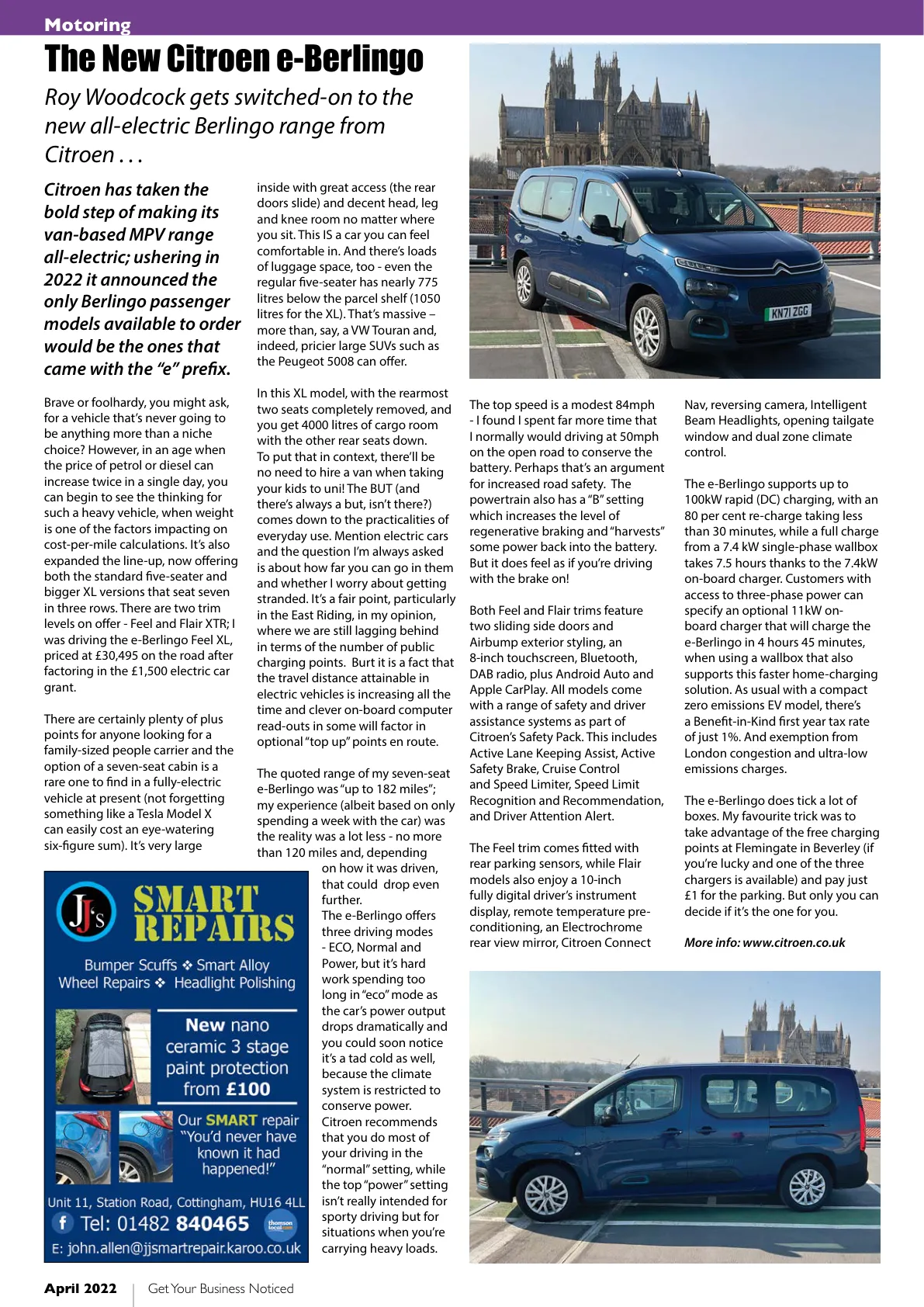 Beverley Magazine — April 2022 — Page 24 of 36
