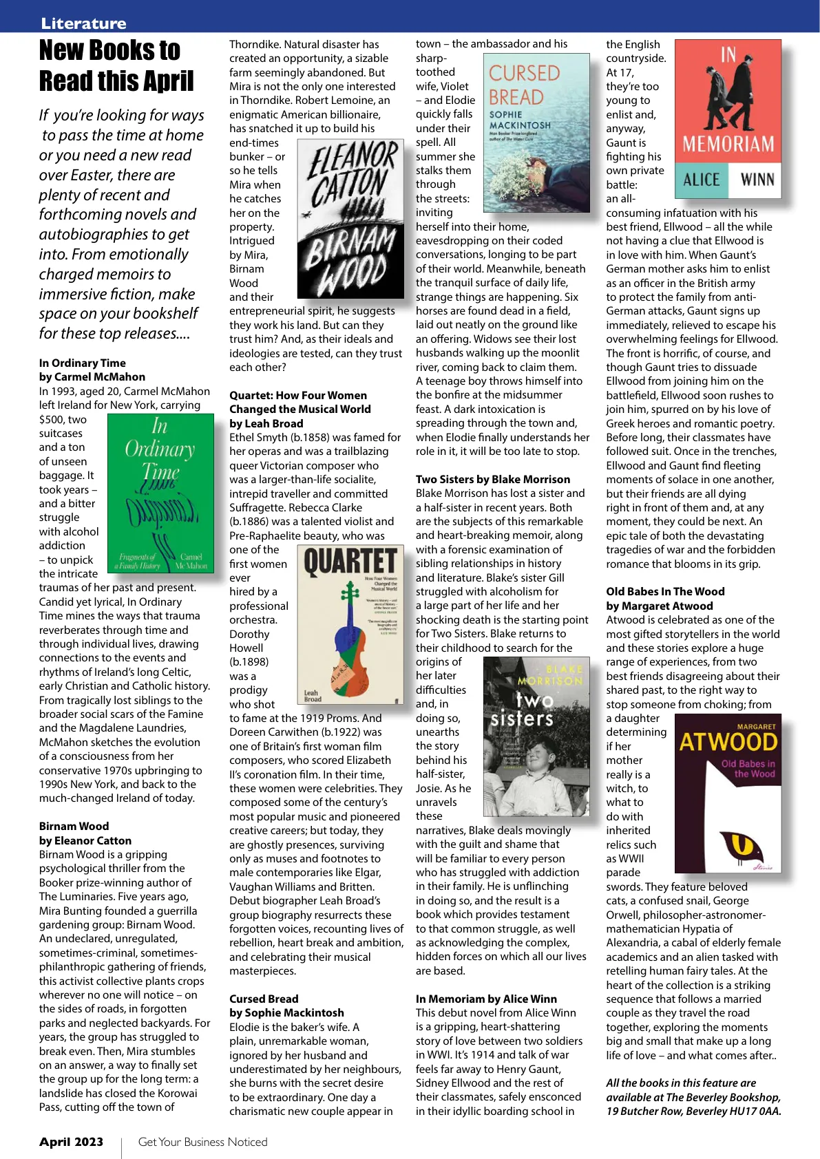 Beverley Magazine — April 2023 — Page 20 of 36