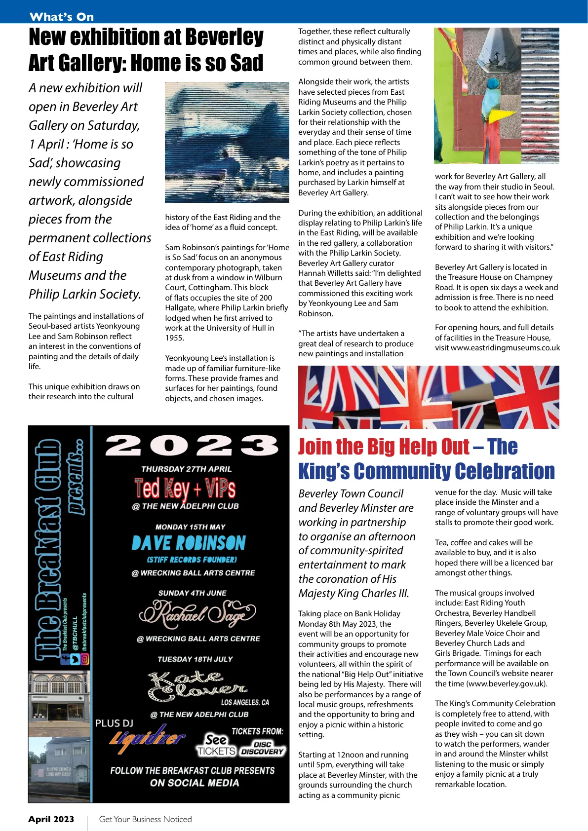 Beverley Magazine — April 2023 — Page 22 of 36
