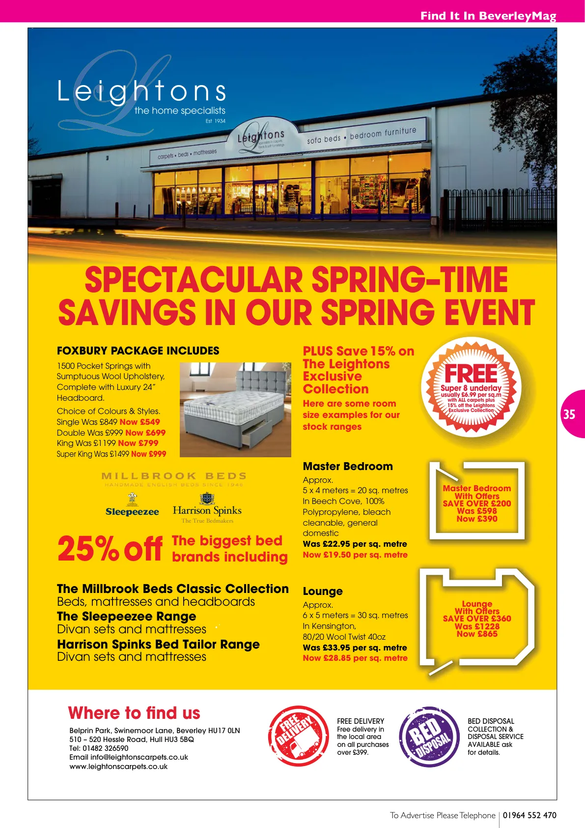 Beverley Magazine — April 2023 — Page 35 of 36