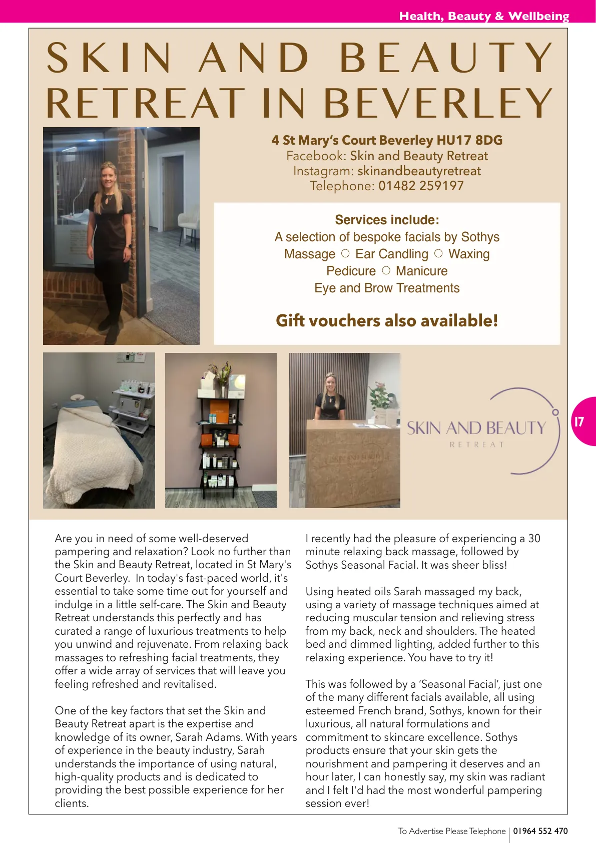 Beverley Magazine — April 2024 — Page 17 of 36