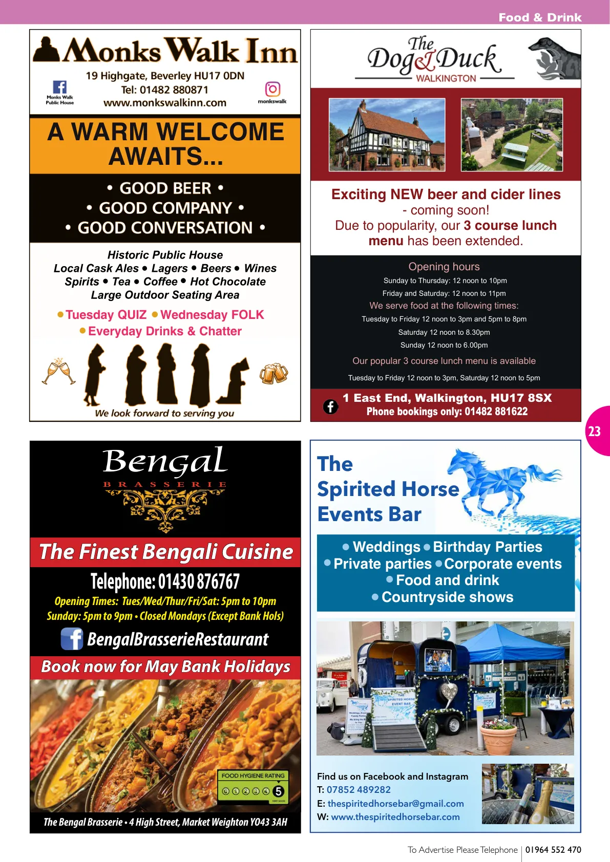 Beverley Magazine — April 2024 — Page 23 of 36