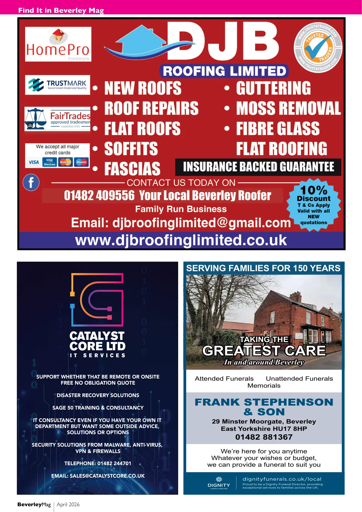 Beverley Magazine — April 2026 — Page 2 of 36