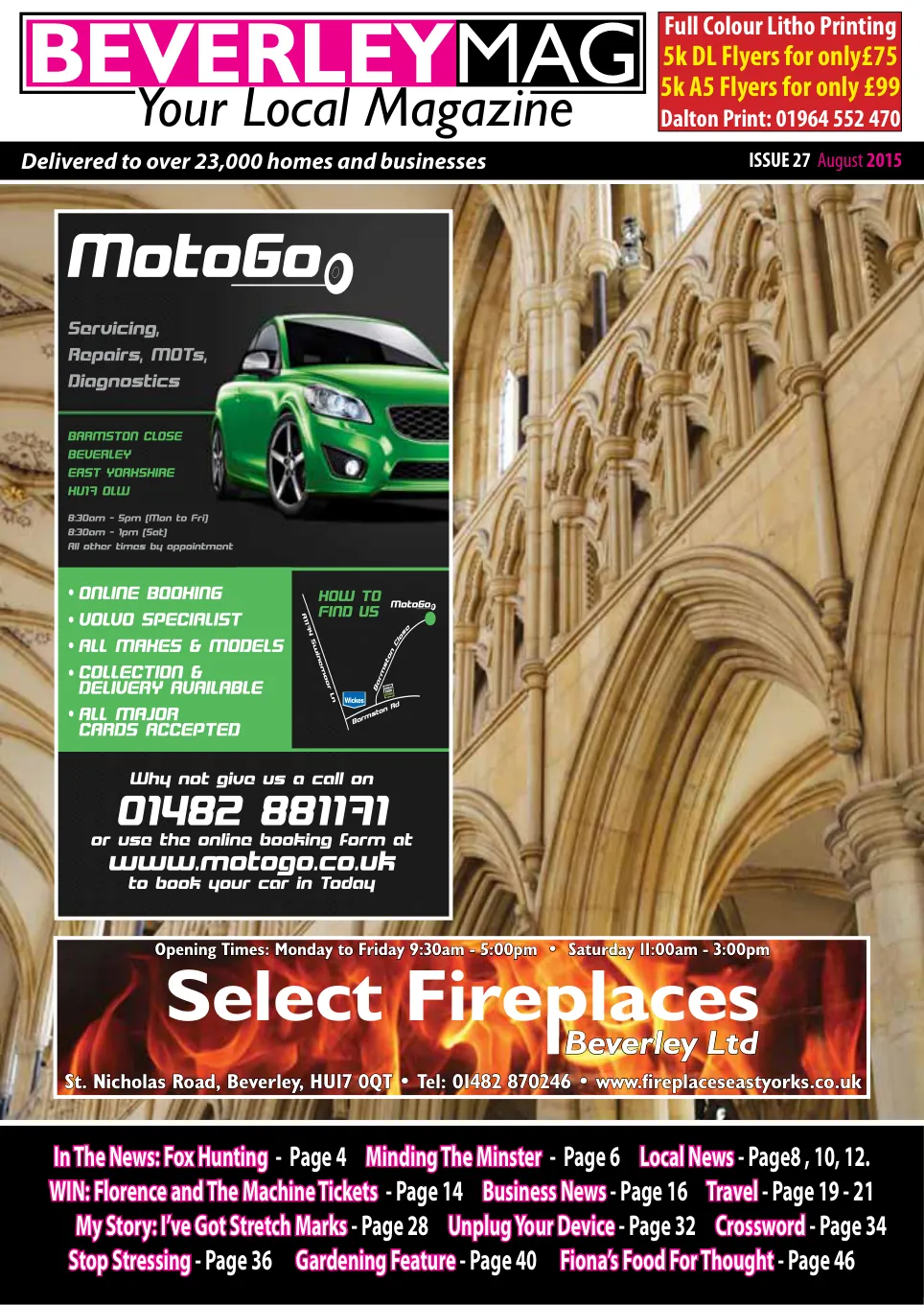 Beverley Magazine — August 2015 — Page 1 of 48