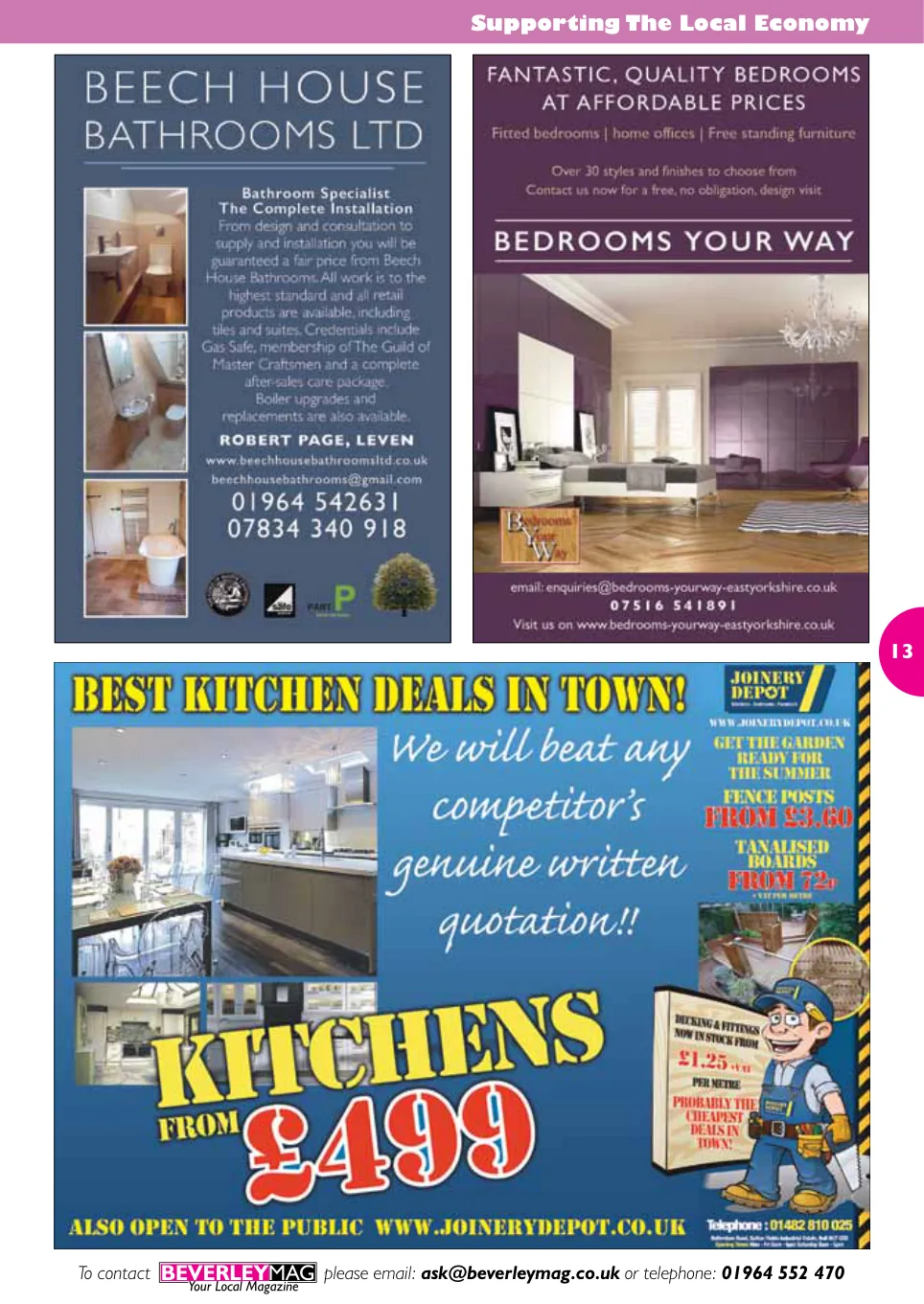 Beverley Magazine — August 2015 — Page 13 of 48