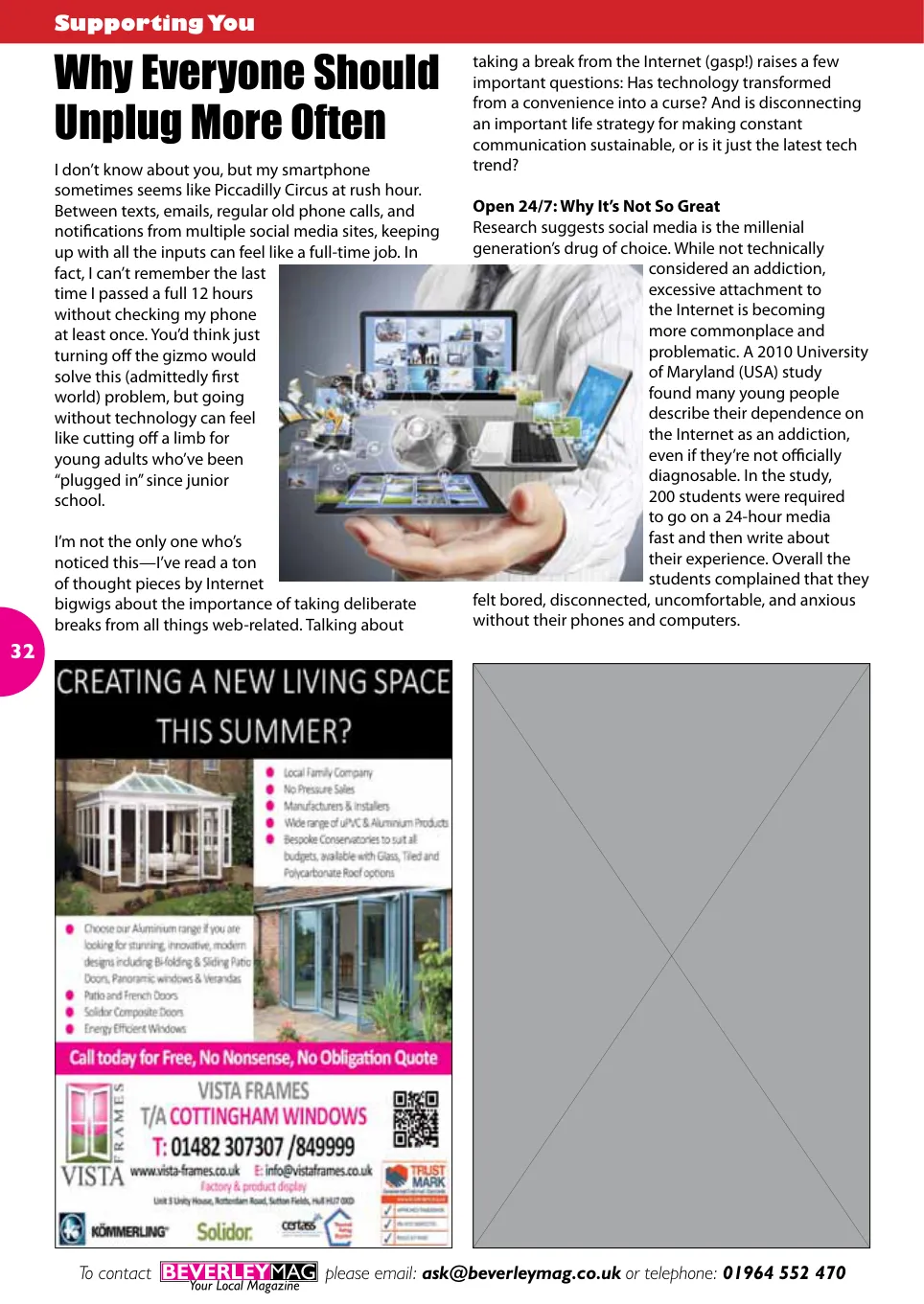 Beverley Magazine — August 2015 — Page 32 of 48