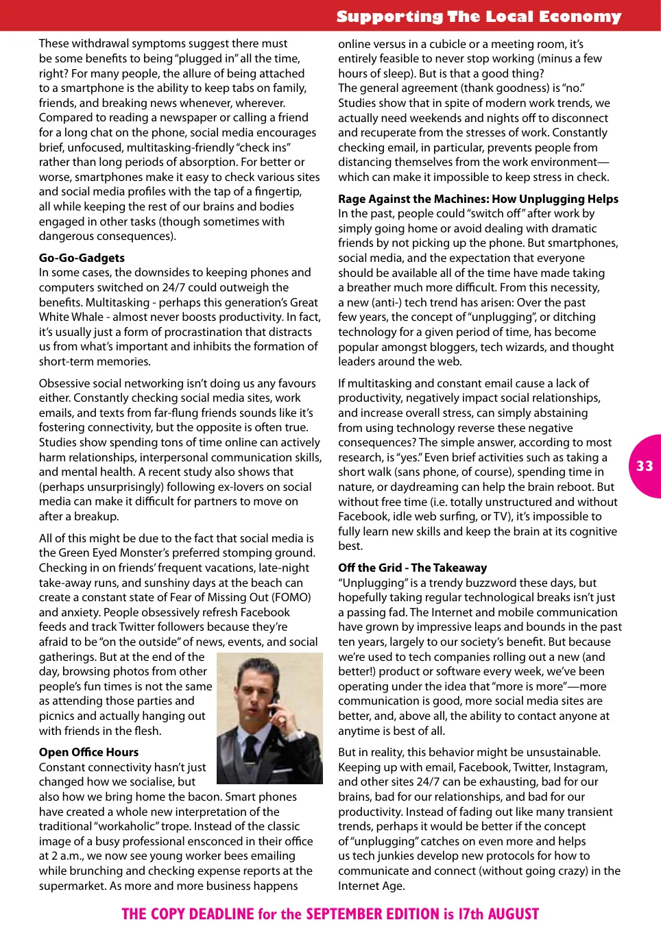 Beverley Magazine — August 2015 — Page 33 of 48