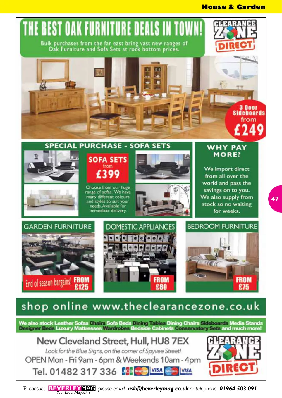 Beverley Magazine — August 2015 — Page 47 of 48