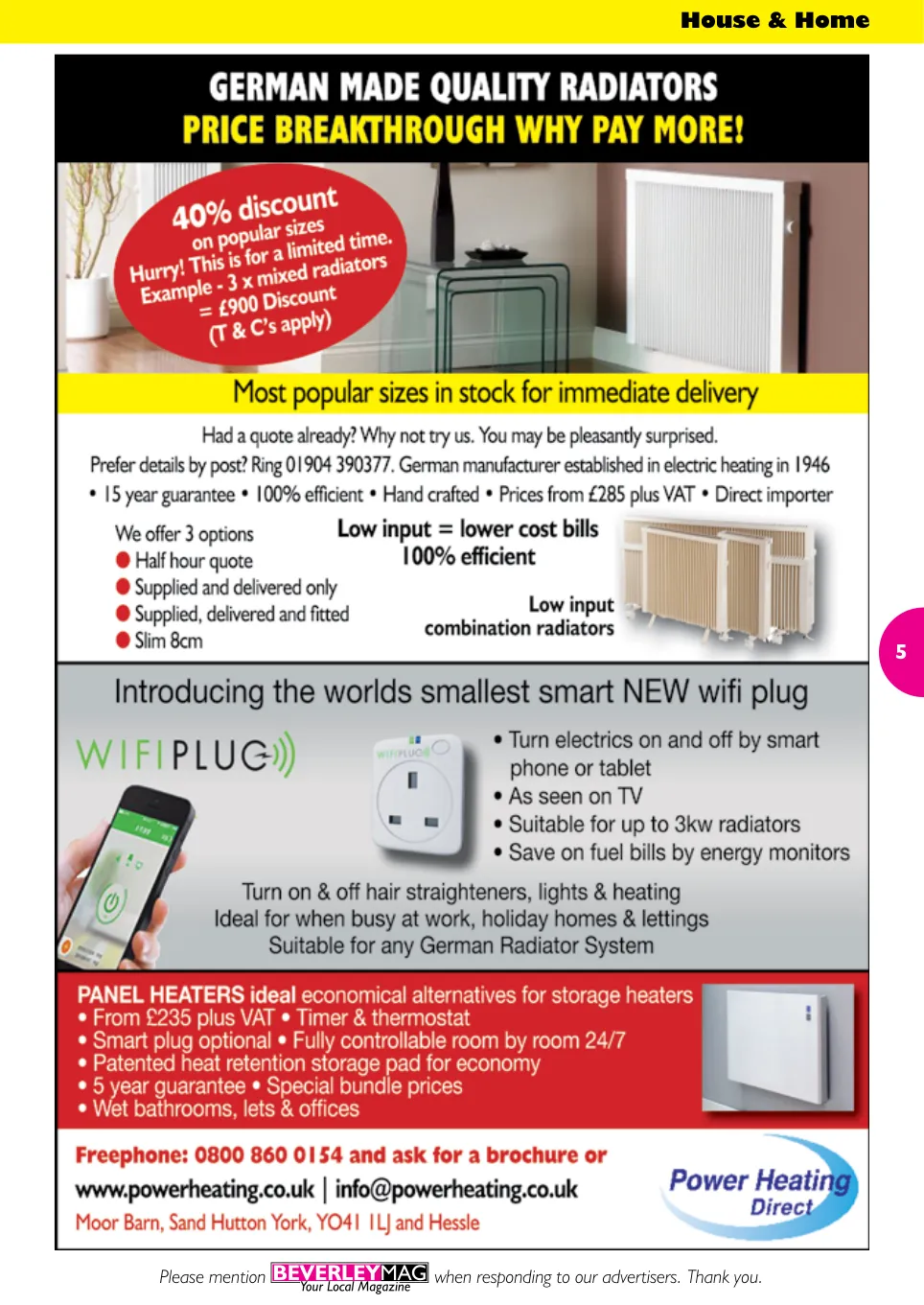 Beverley Magazine — August 2015 — Page 5 of 48