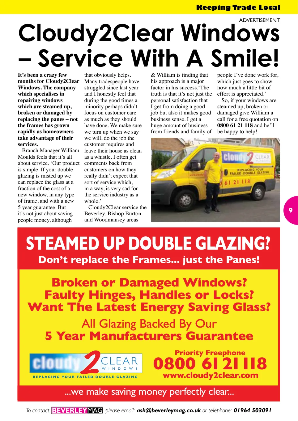 Beverley Magazine — August 2015 — Page 9 of 48