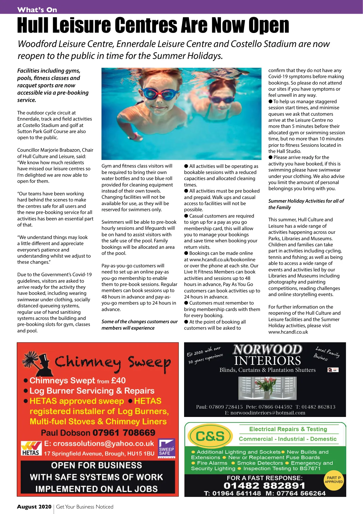 Beverley Magazine — August 2020 — Page 10 of 28