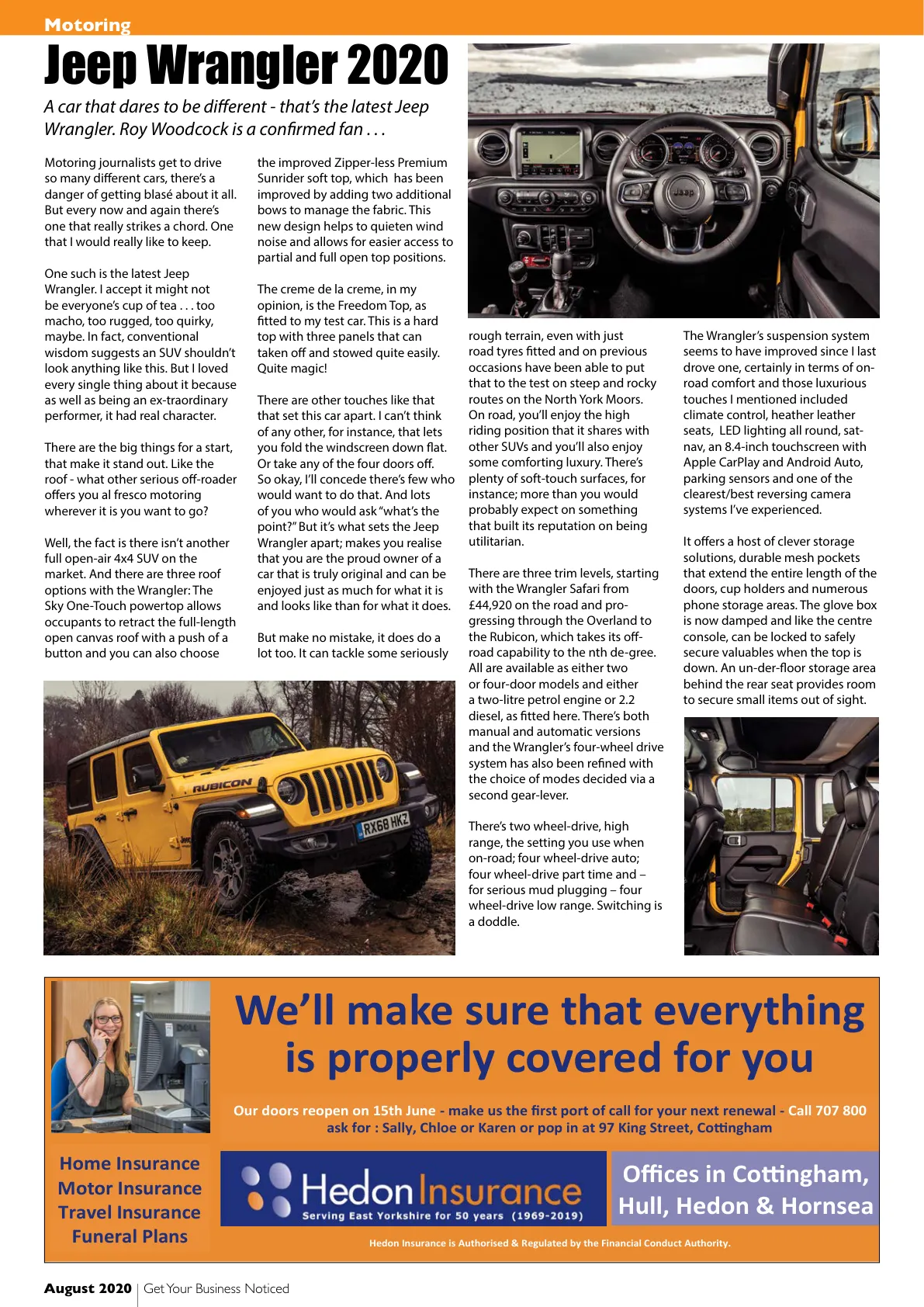 Beverley Magazine — August 2020 — Page 22 of 28
