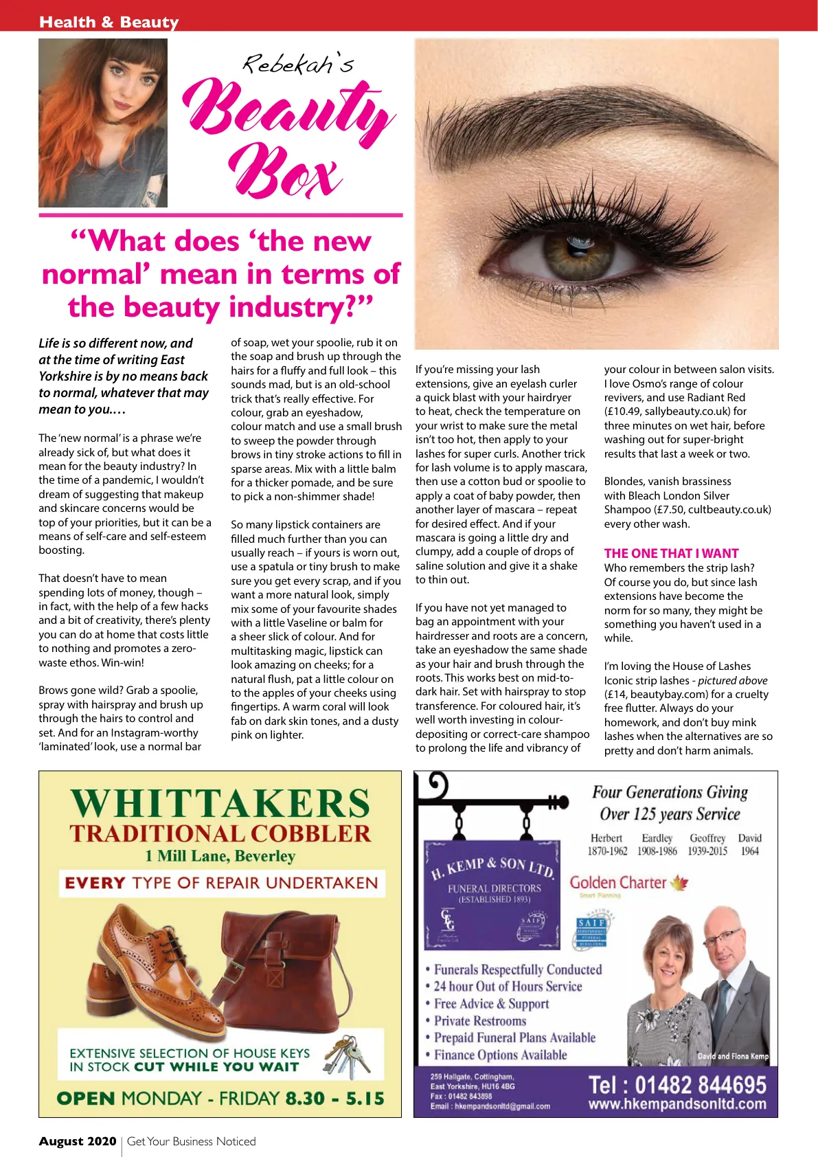 Beverley Magazine — August 2020 — Page 8 of 28