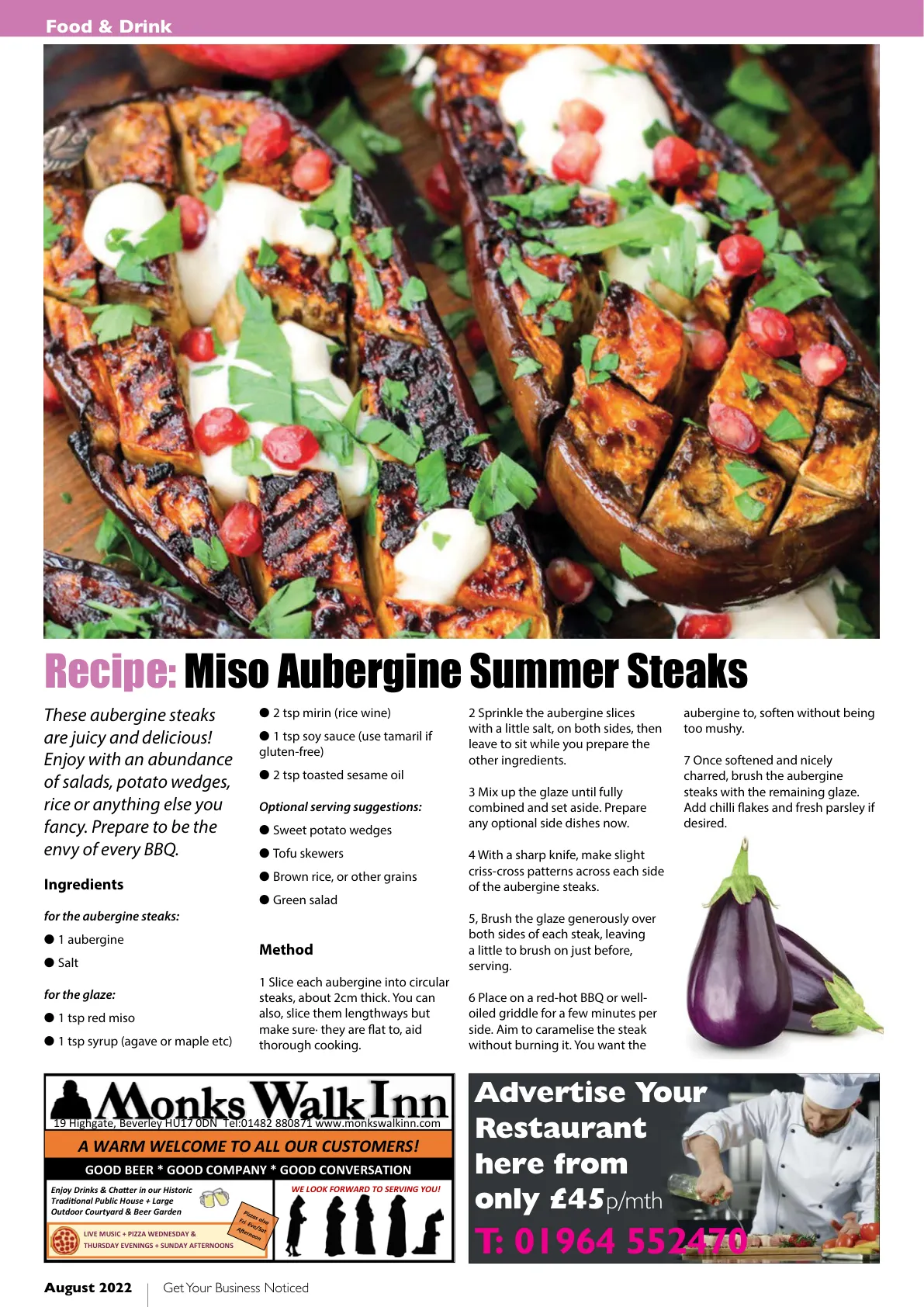 Beverley Magazine — August 2022 — Page 20 of 36