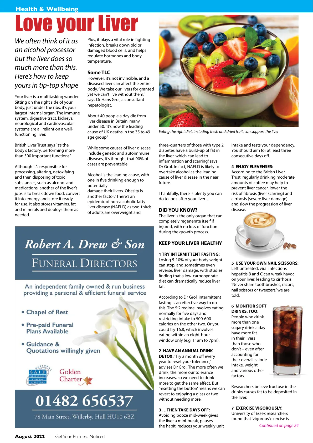 Beverley Magazine — August 2022 — Page 22 of 36