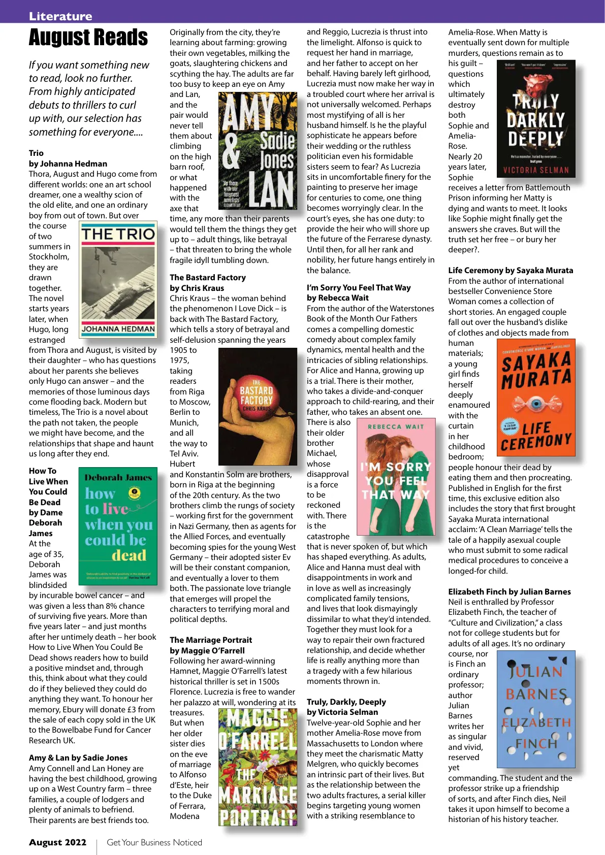 Beverley Magazine — August 2022 — Page 28 of 36