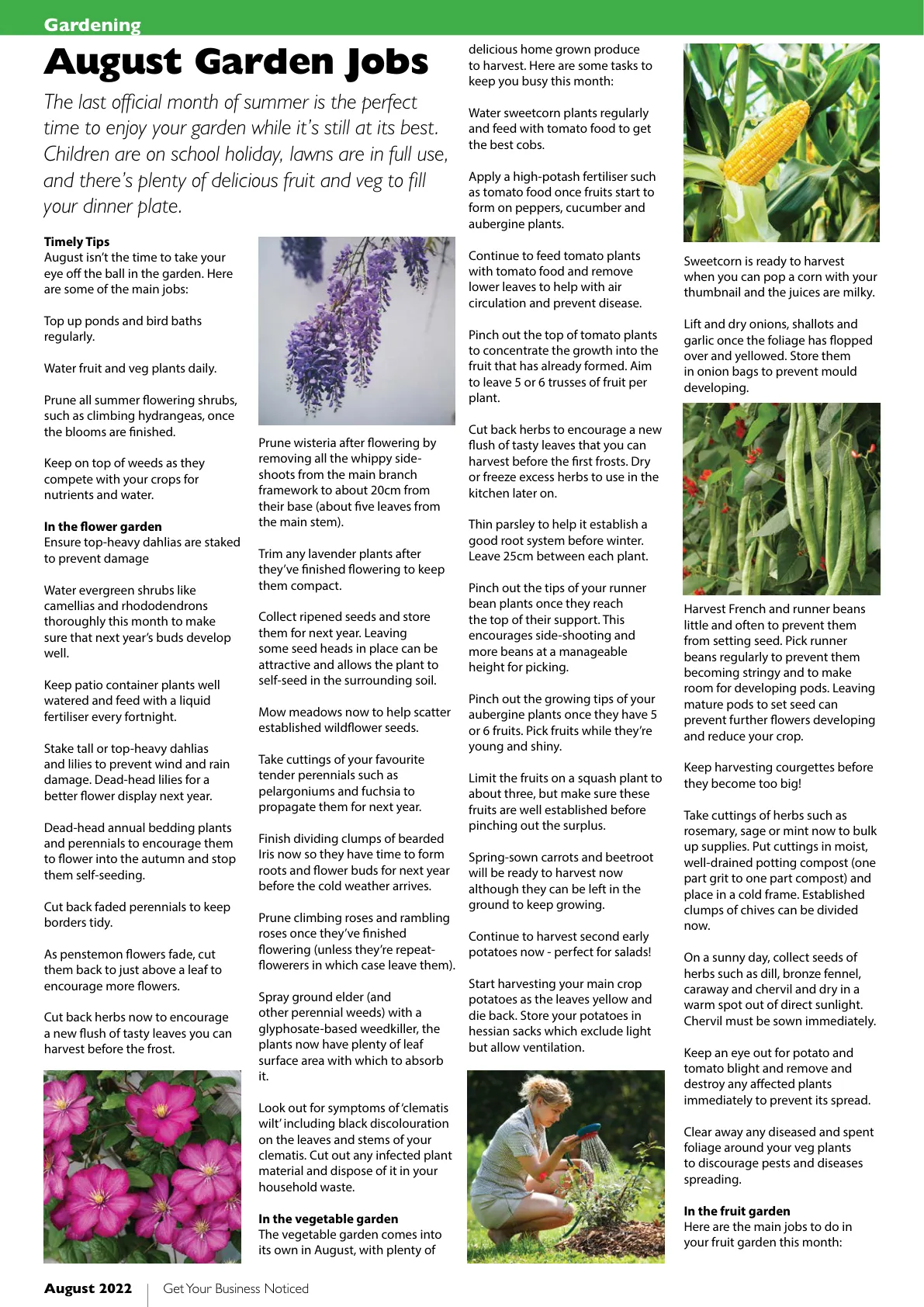 Beverley Magazine — August 2022 — Page 32 of 36