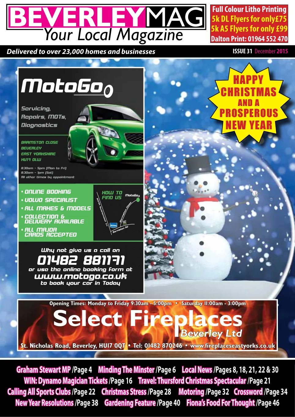 Beverley Magazine — December 2015 — Page 1 of 48