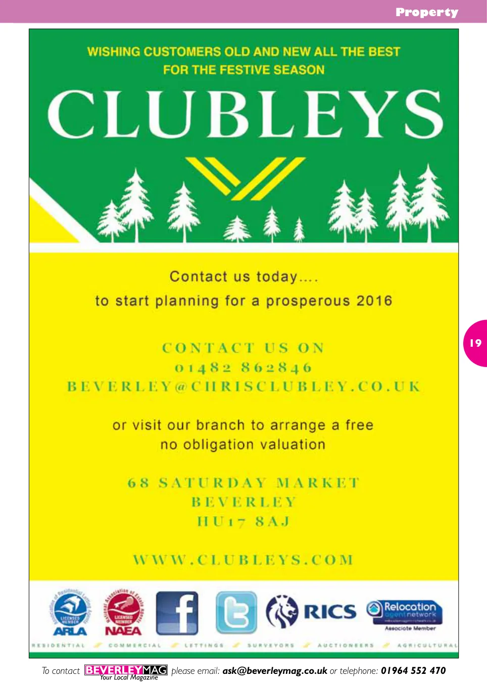 Beverley Magazine — December 2015 — Page 19 of 48