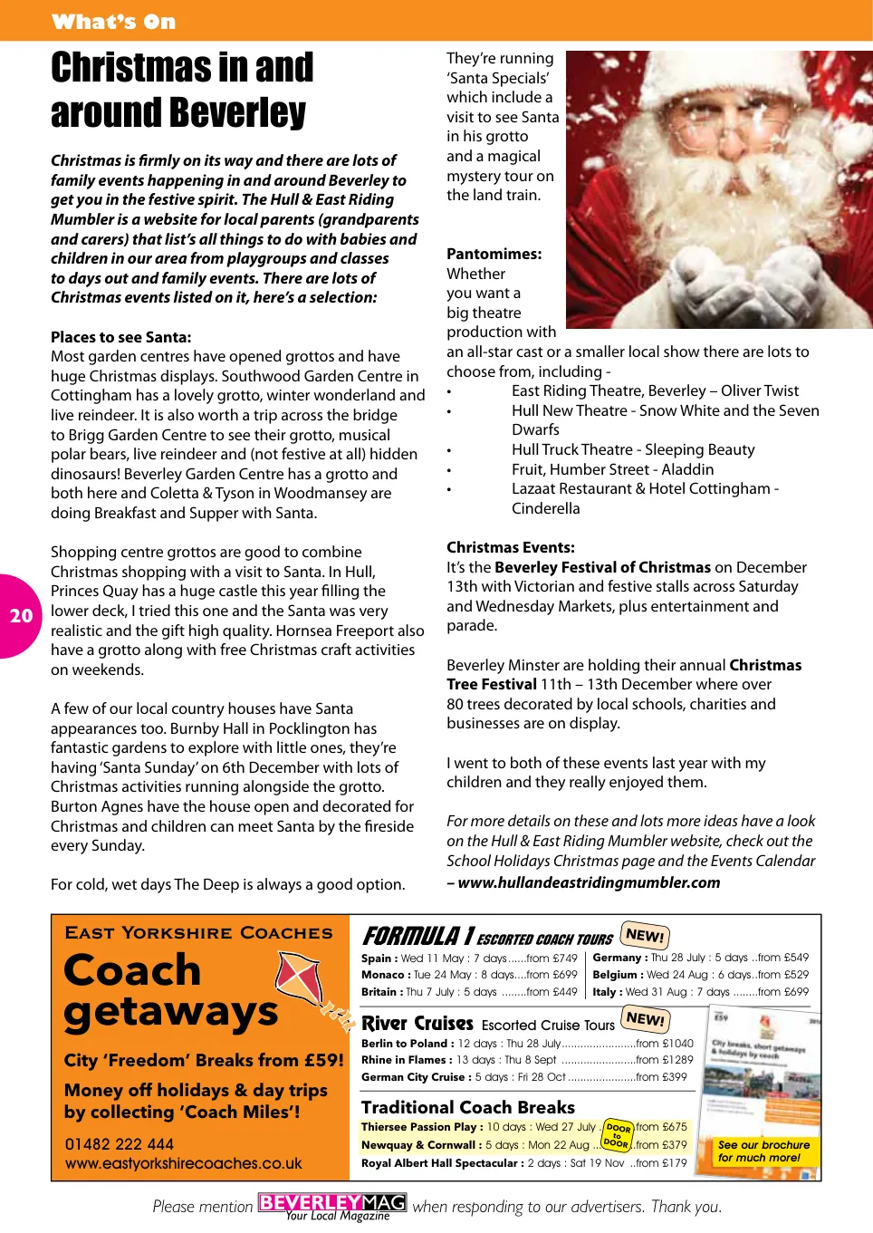 Beverley Magazine — December 2015 — Page 20 of 48