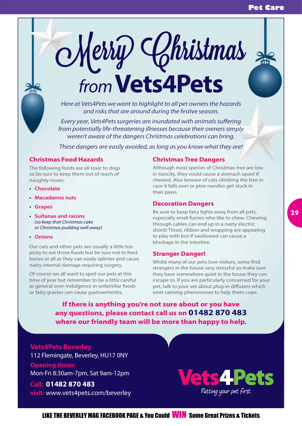 Beverley Magazine — December 2015 — Page 29 of 48