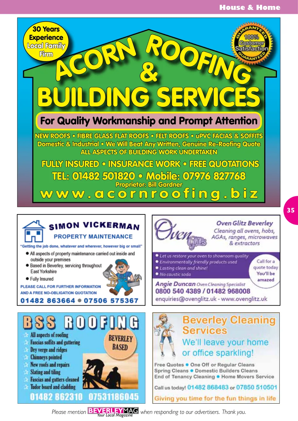 Beverley Magazine — December 2015 — Page 35 of 48