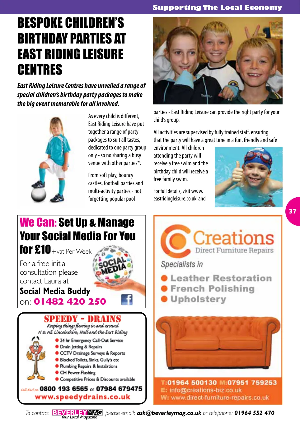 Beverley Magazine — December 2015 — Page 37 of 48