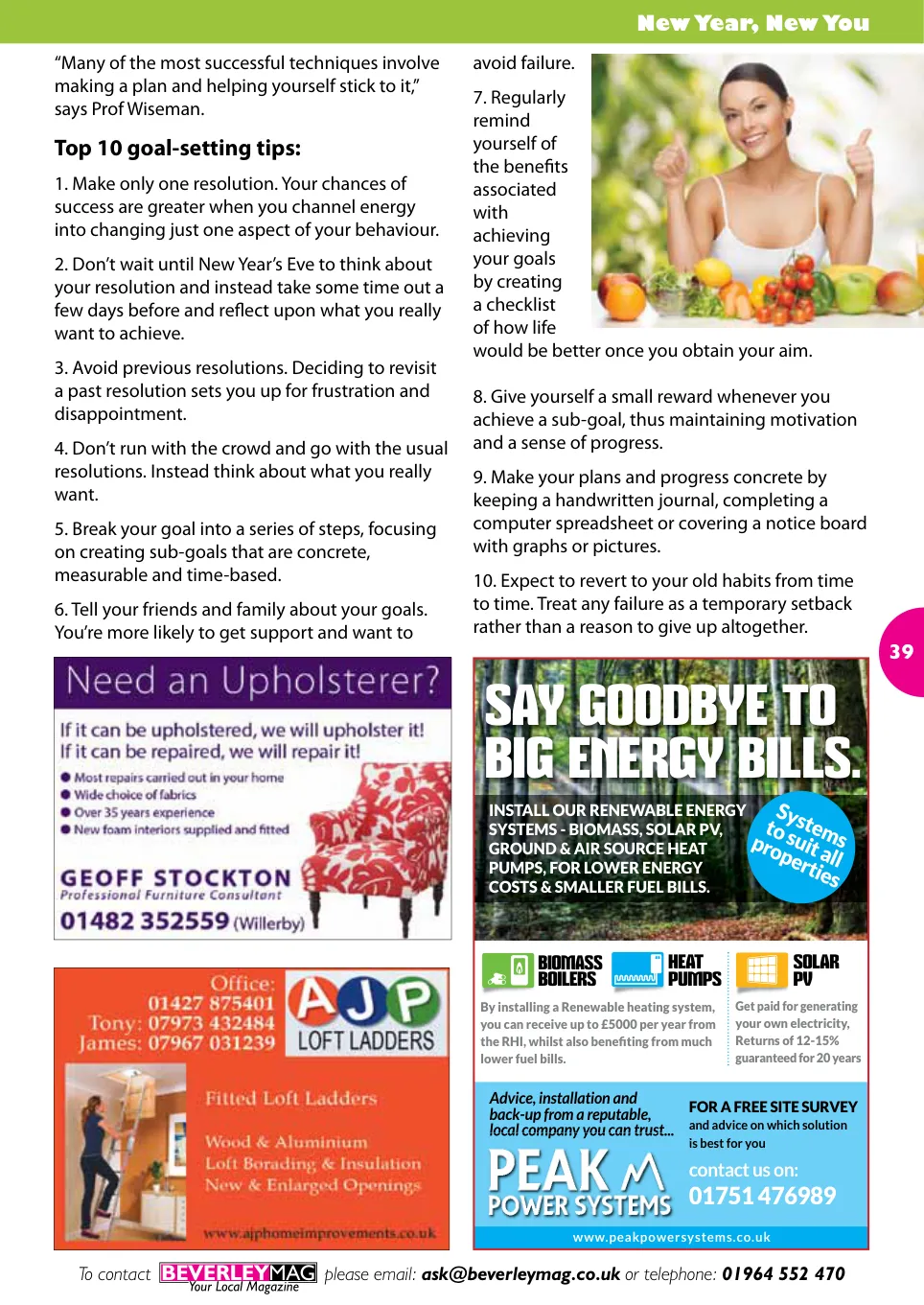 Beverley Magazine — December 2015 — Page 39 of 48