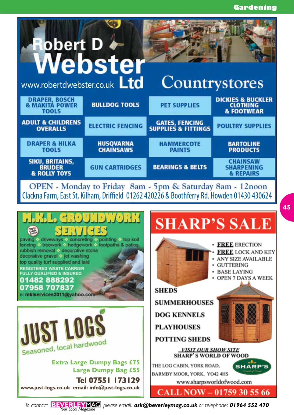 Beverley Magazine — December 2015 — Page 45 of 48