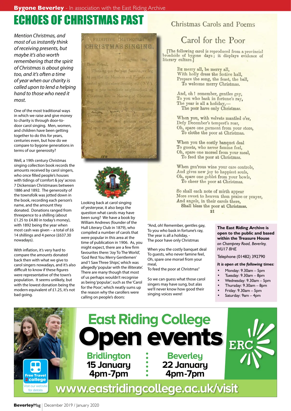 Beverley Magazine — December 2019 — Page 10 of 52