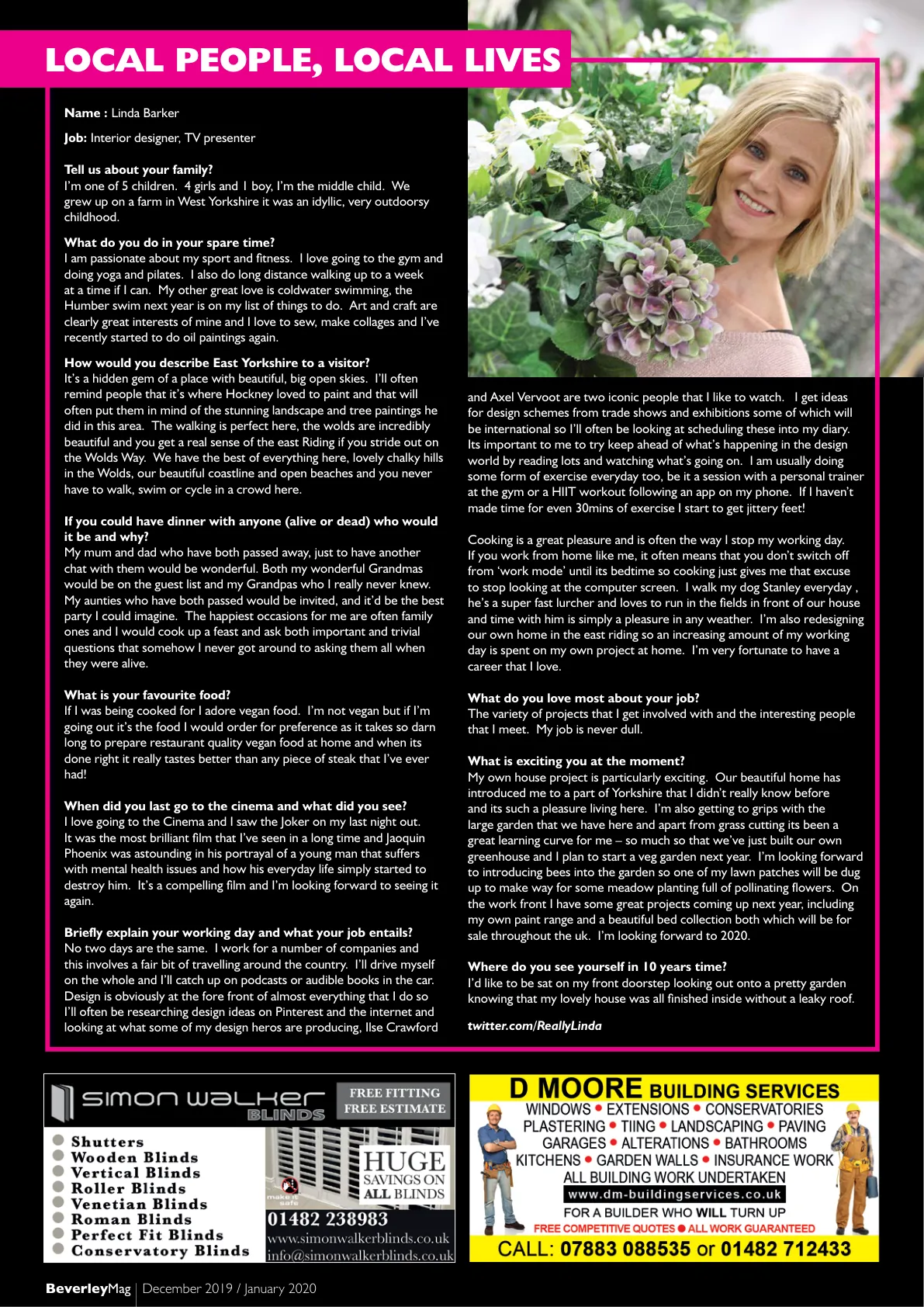 Beverley Magazine — December 2019 — Page 12 of 52