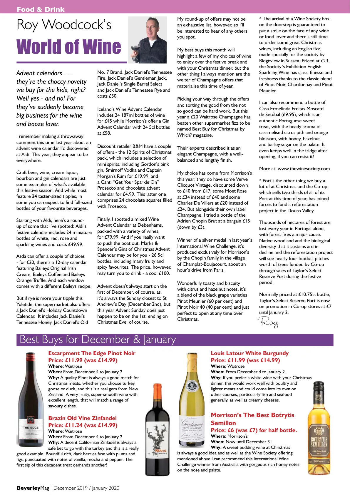 Beverley Magazine — December 2019 — Page 18 of 52