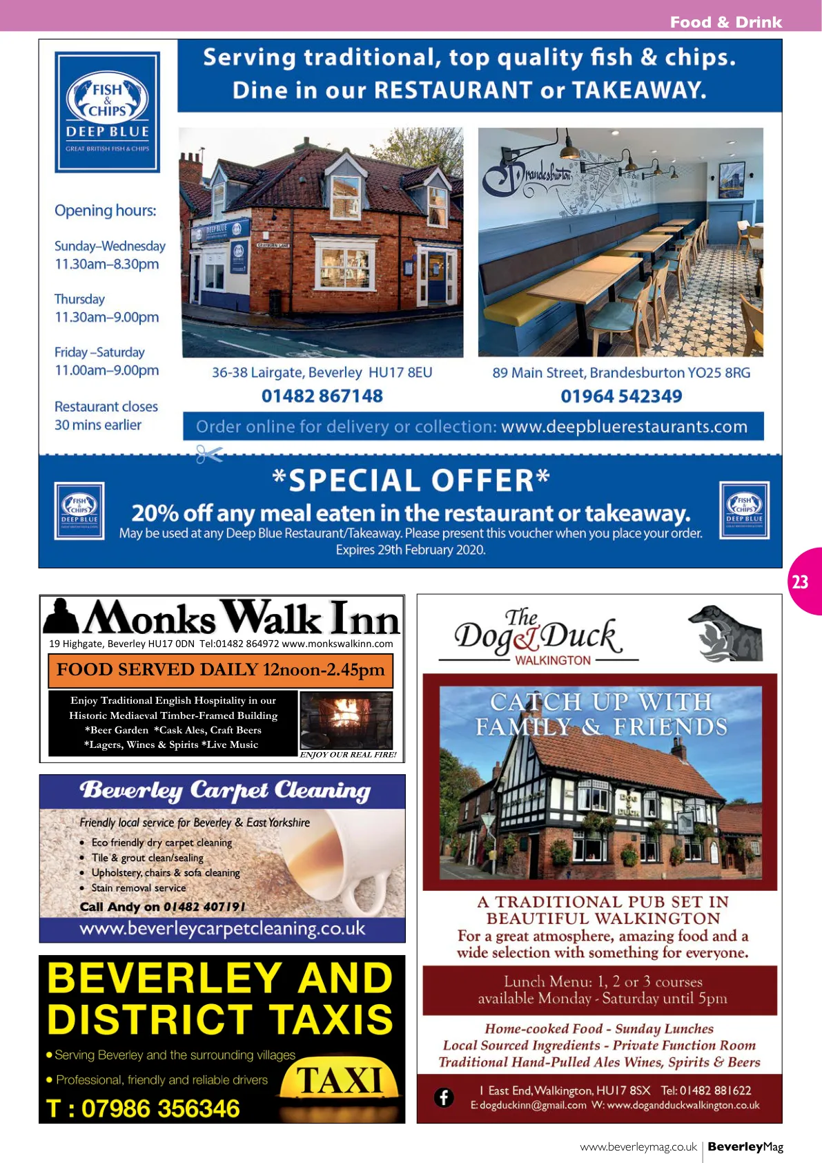 Beverley Magazine — December 2019 — Page 23 of 52