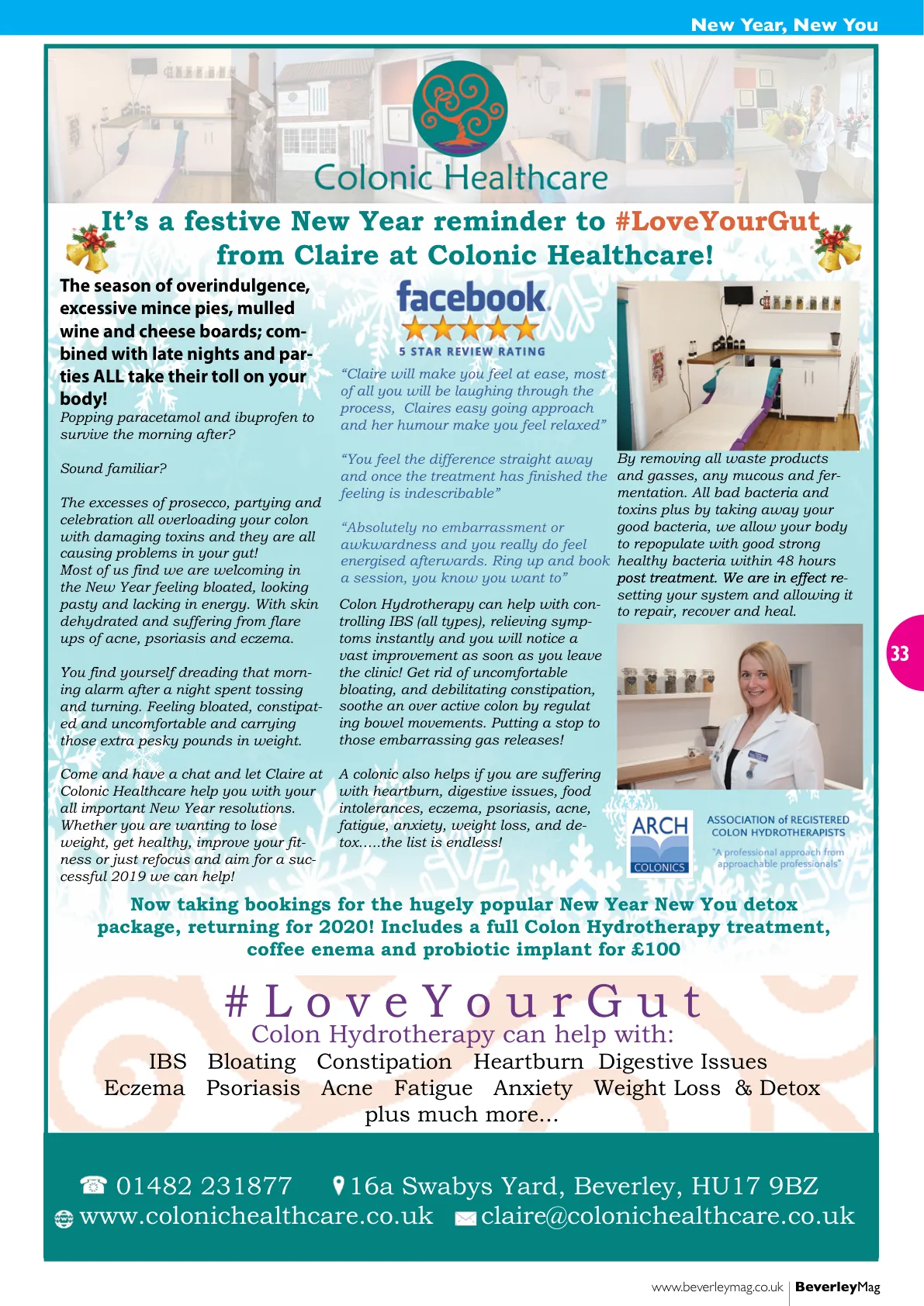 Beverley Magazine — December 2019 — Page 33 of 52