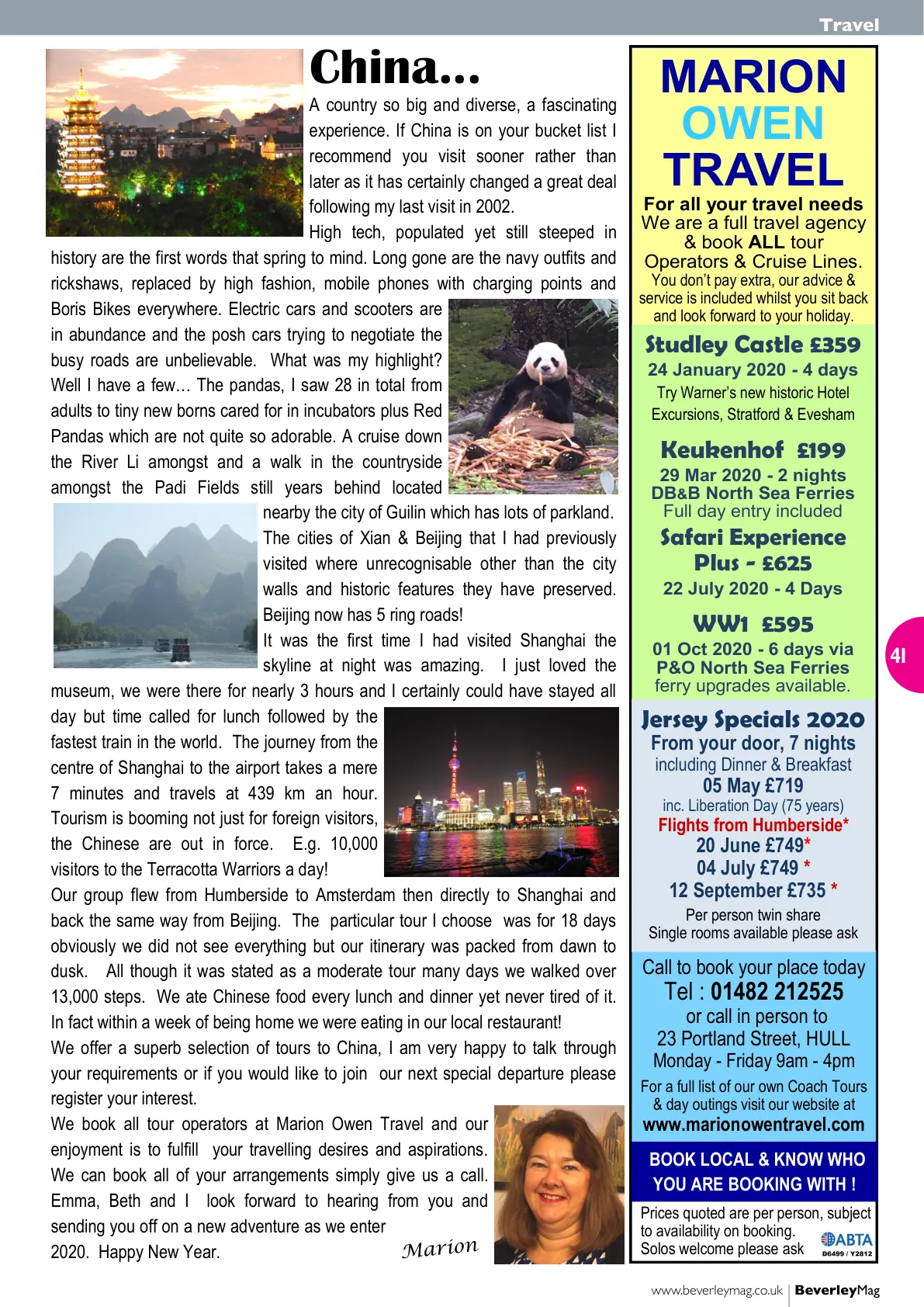 Beverley Magazine — December 2019 — Page 41 of 52