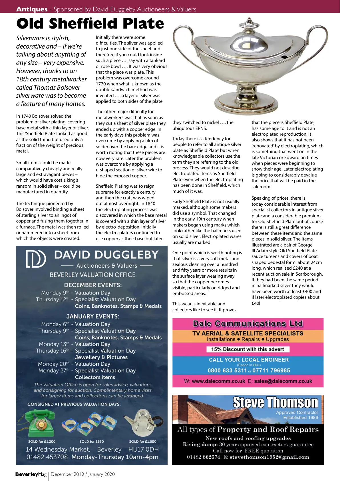 Beverley Magazine — December 2019 — Page 42 of 52