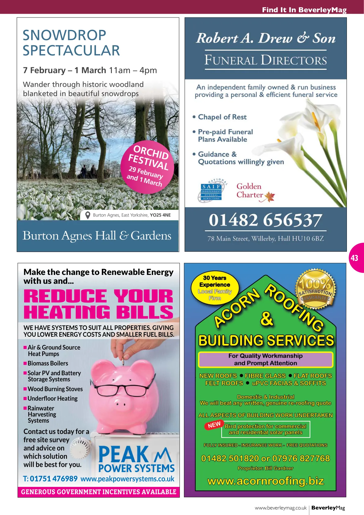 Beverley Magazine — December 2019 — Page 43 of 52