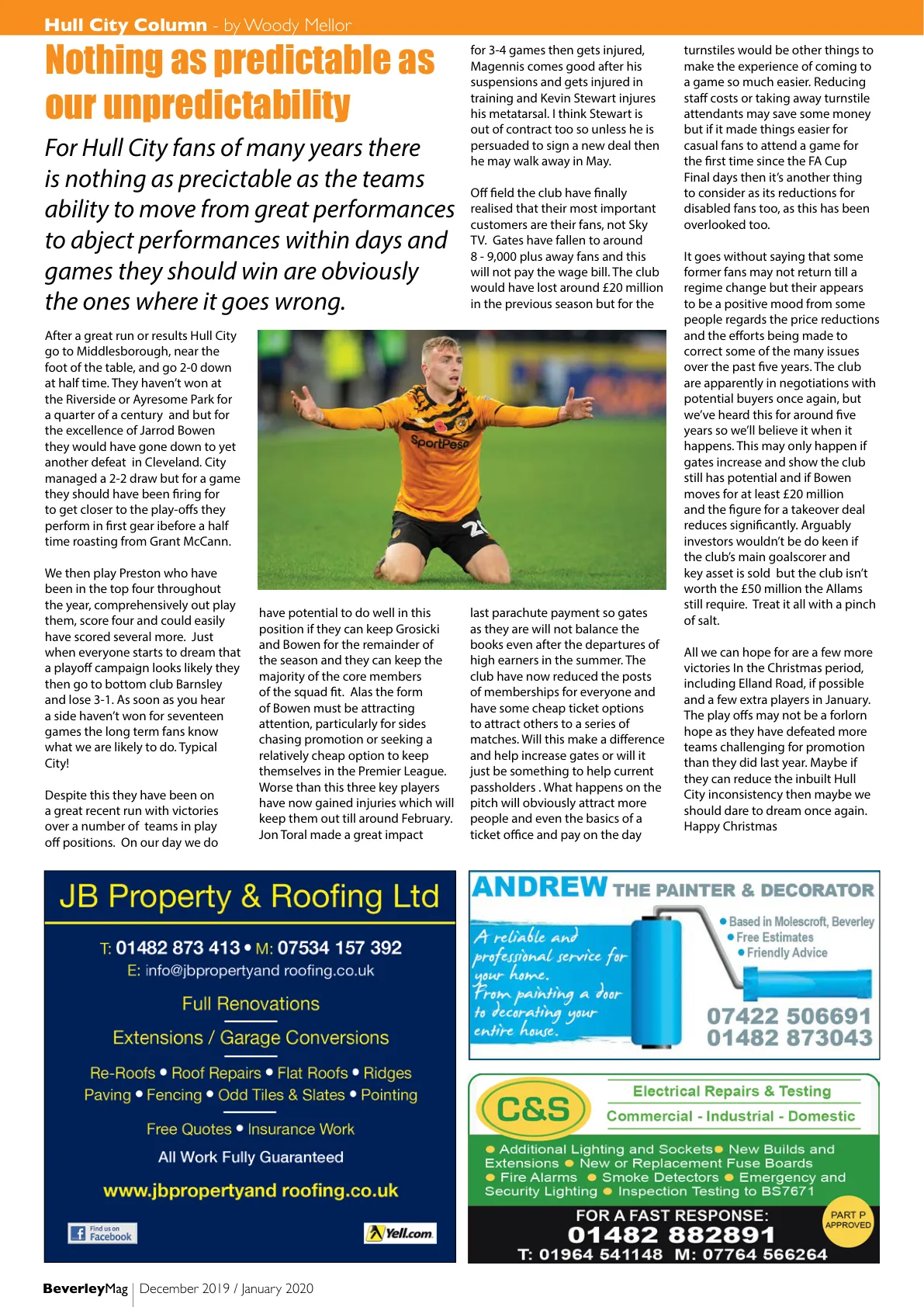 Beverley Magazine — December 2019 — Page 44 of 52