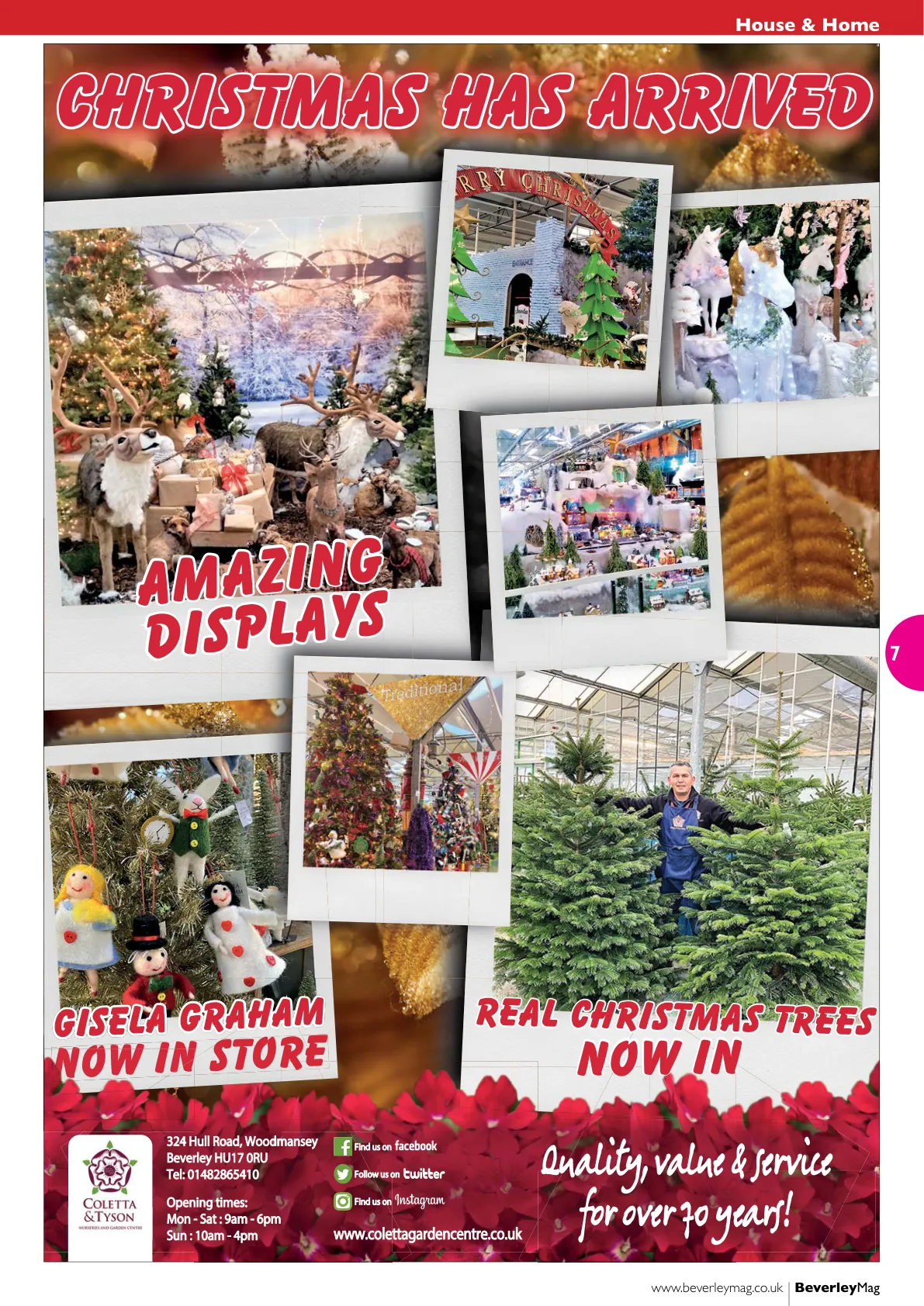 Beverley Magazine — December 2019 — Page 7 of 52