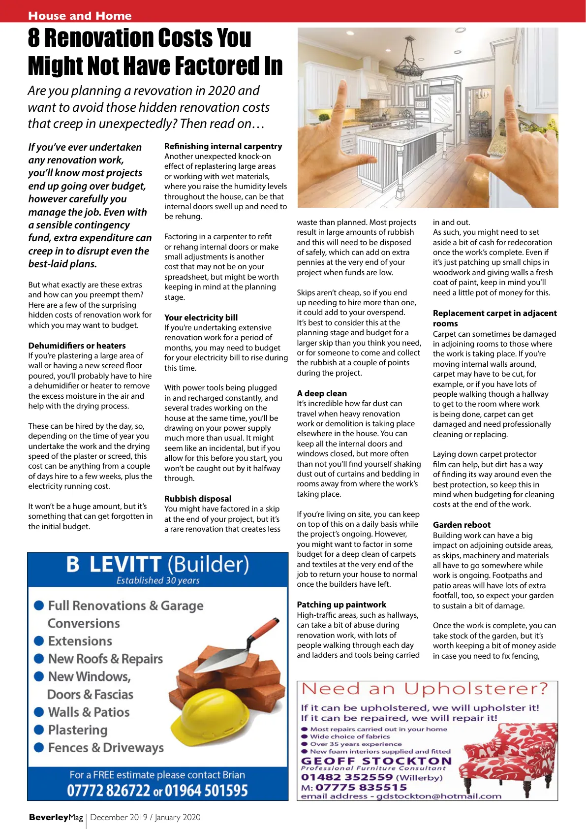 Beverley Magazine — December 2019 — Page 8 of 52