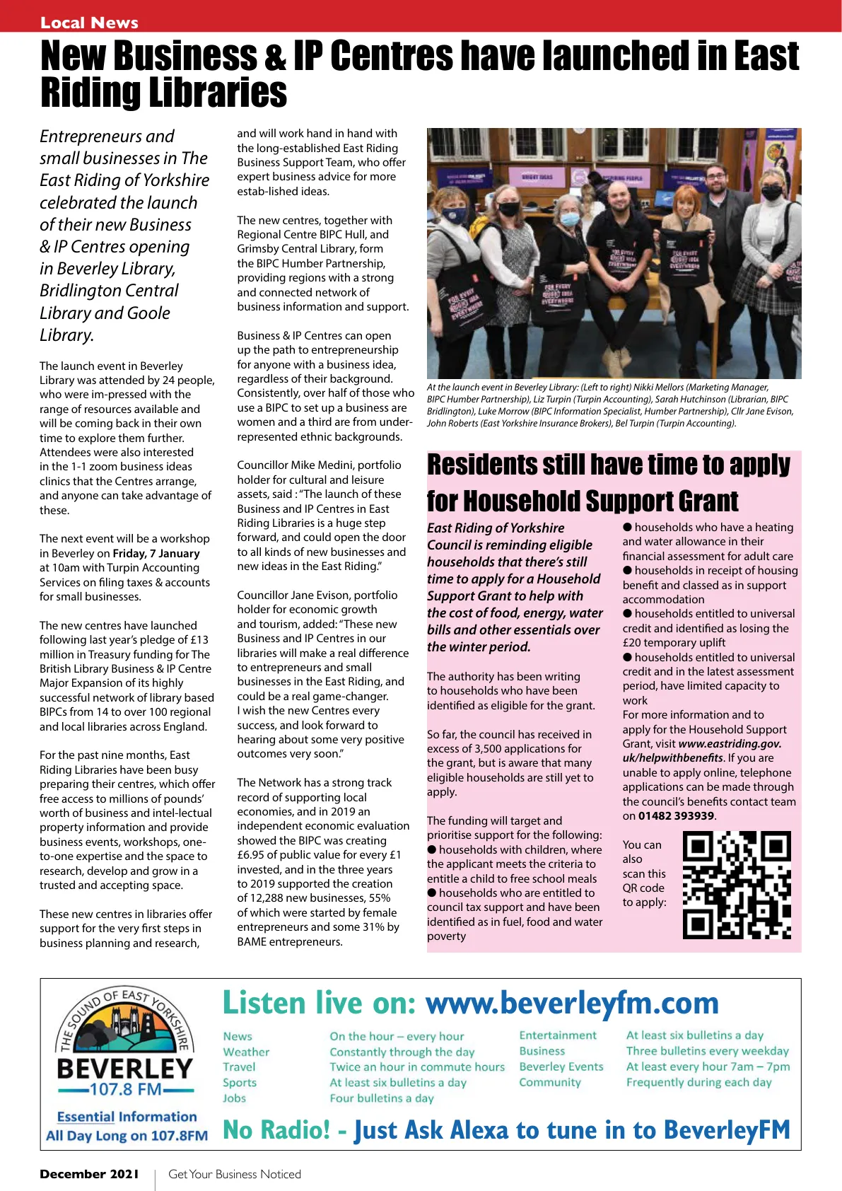 Beverley Magazine — December 2021 — Page 10 of 44