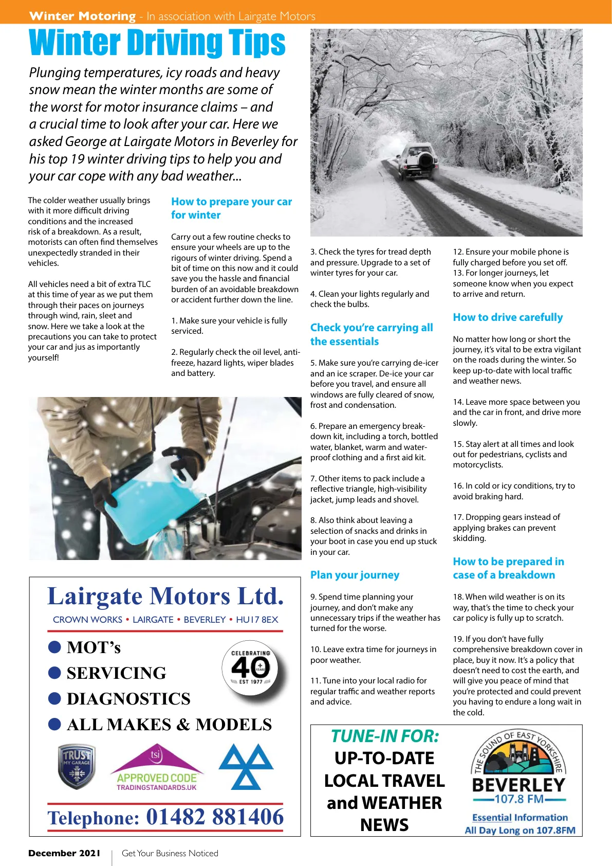 Beverley Magazine — December 2021 — Page 16 of 44