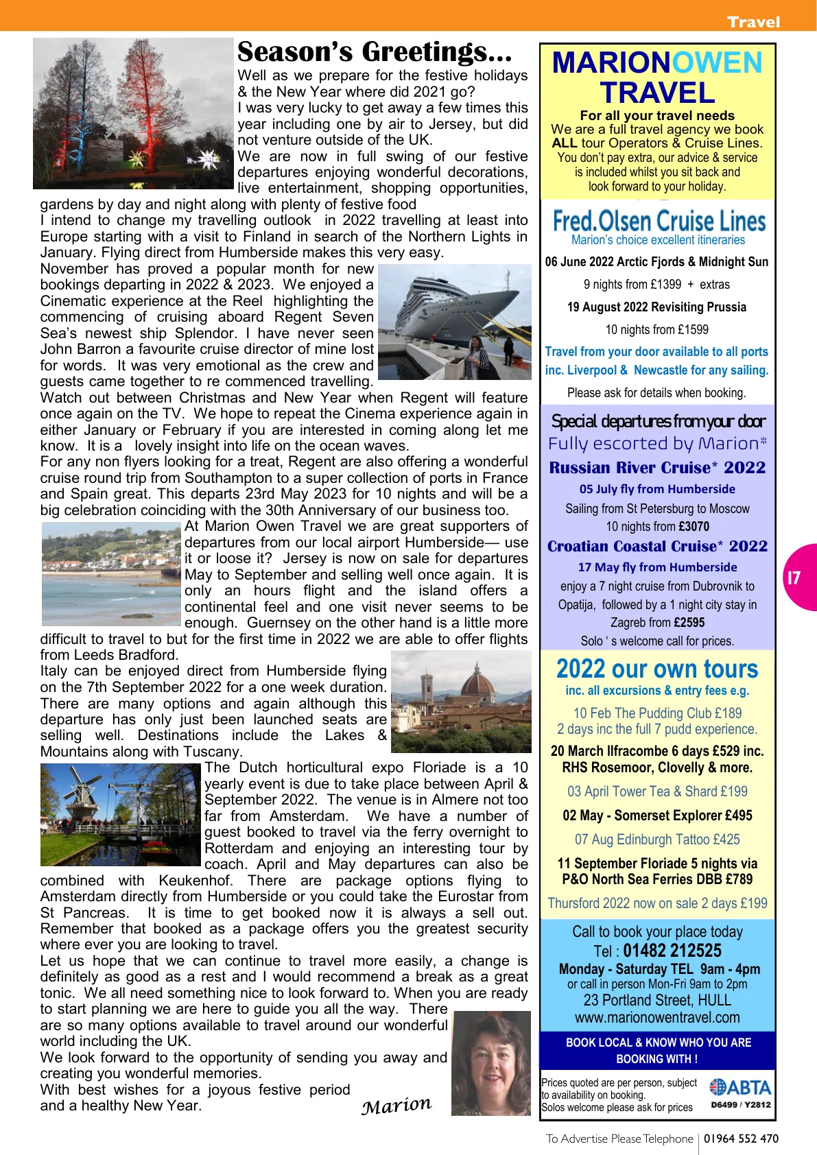 Beverley Magazine — December 2021 — Page 17 of 44